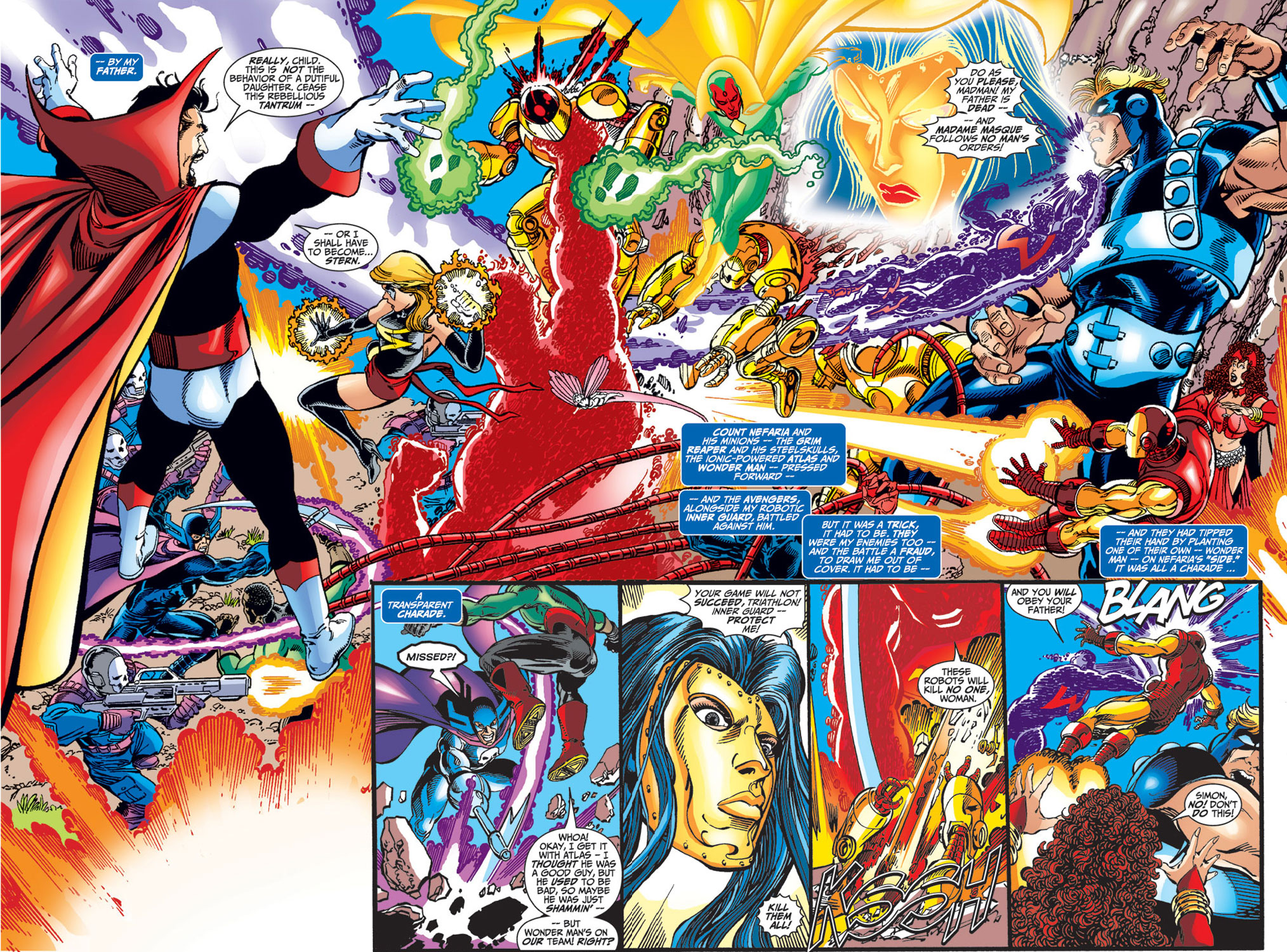 Read online Avengers (1998) comic -  Issue #33 - 3