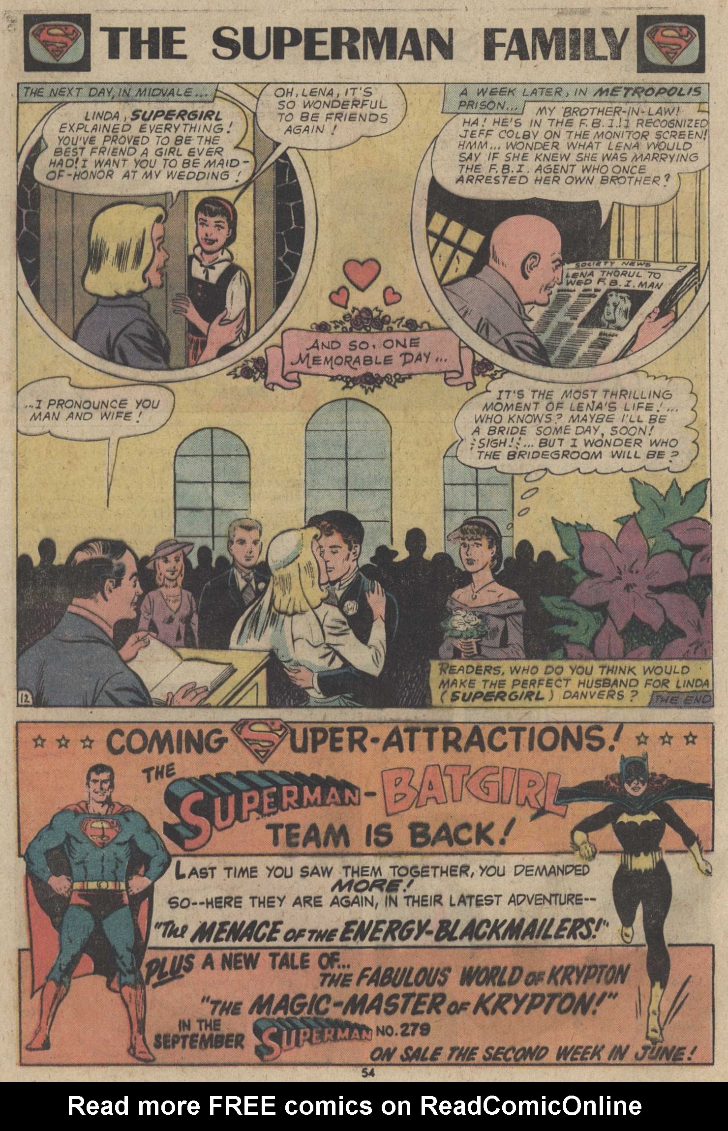 Read online The Superman Family comic -  Issue #166 - 54