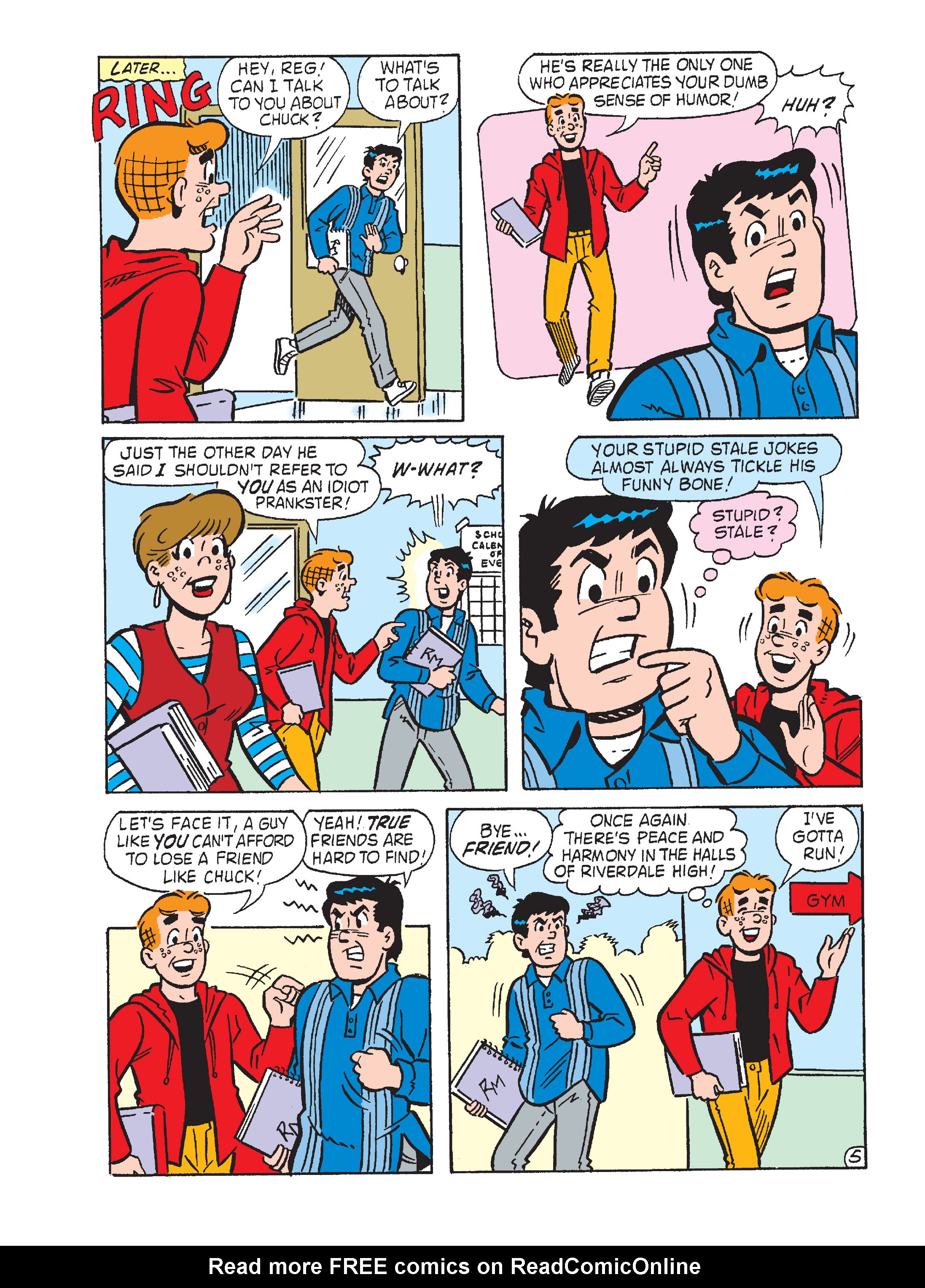 Read online Archie's Funhouse Double Digest comic -  Issue #15 - 158