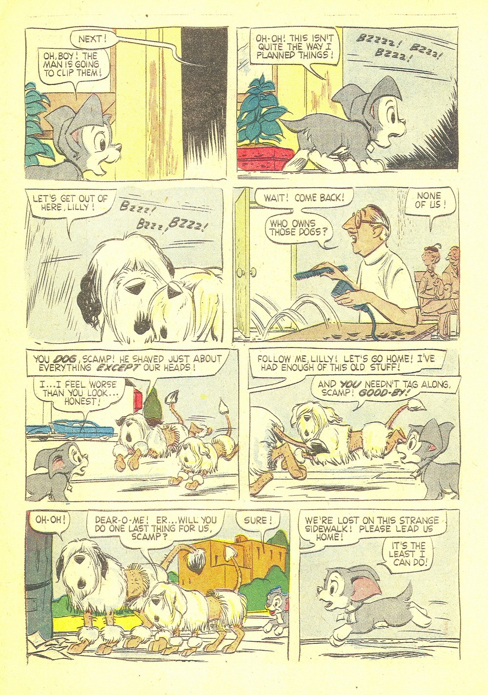 Read online Scamp (1958) comic -  Issue #6 - 7