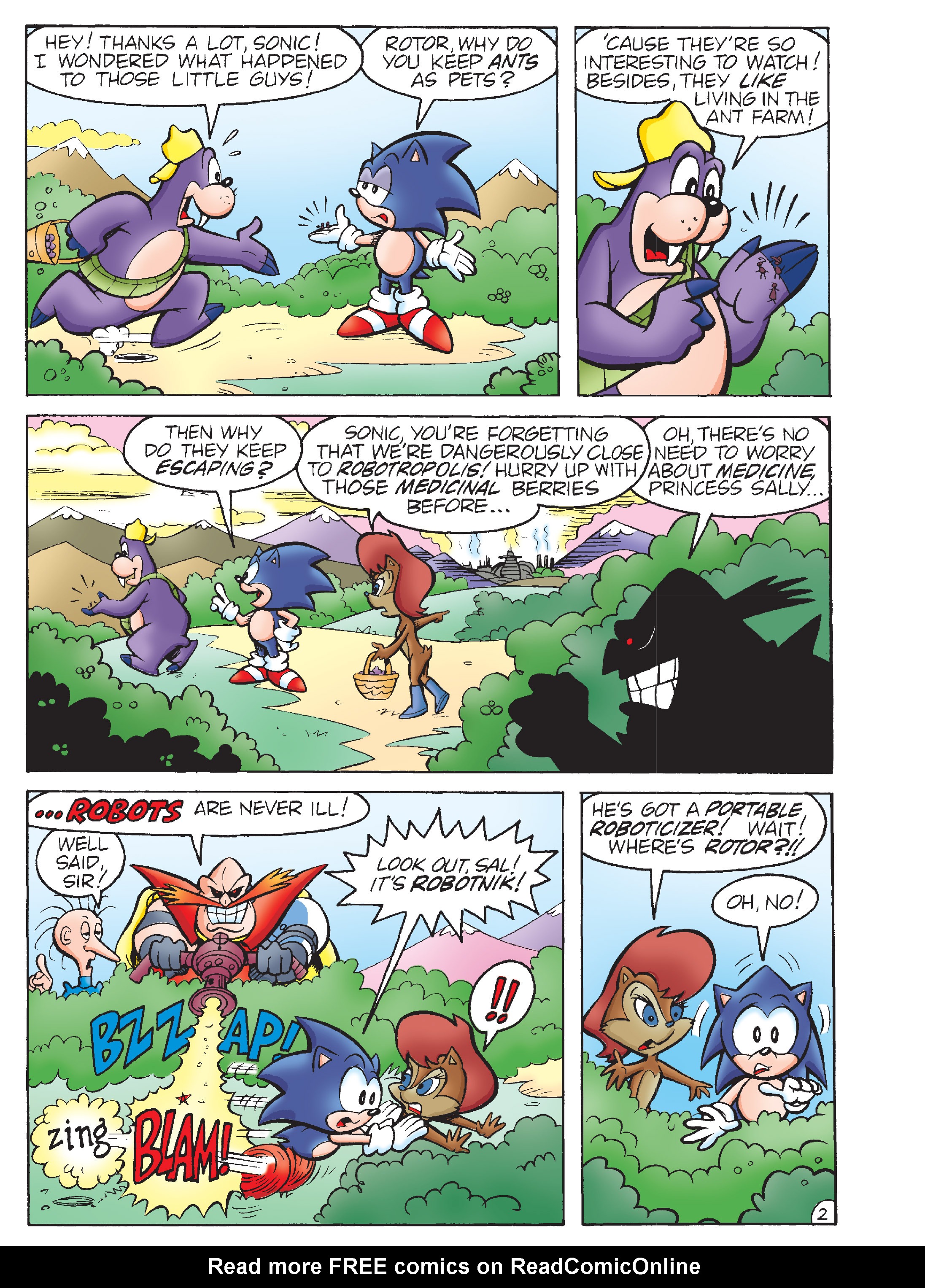 Read online Sonic Super Digest comic -  Issue #7 - 100
