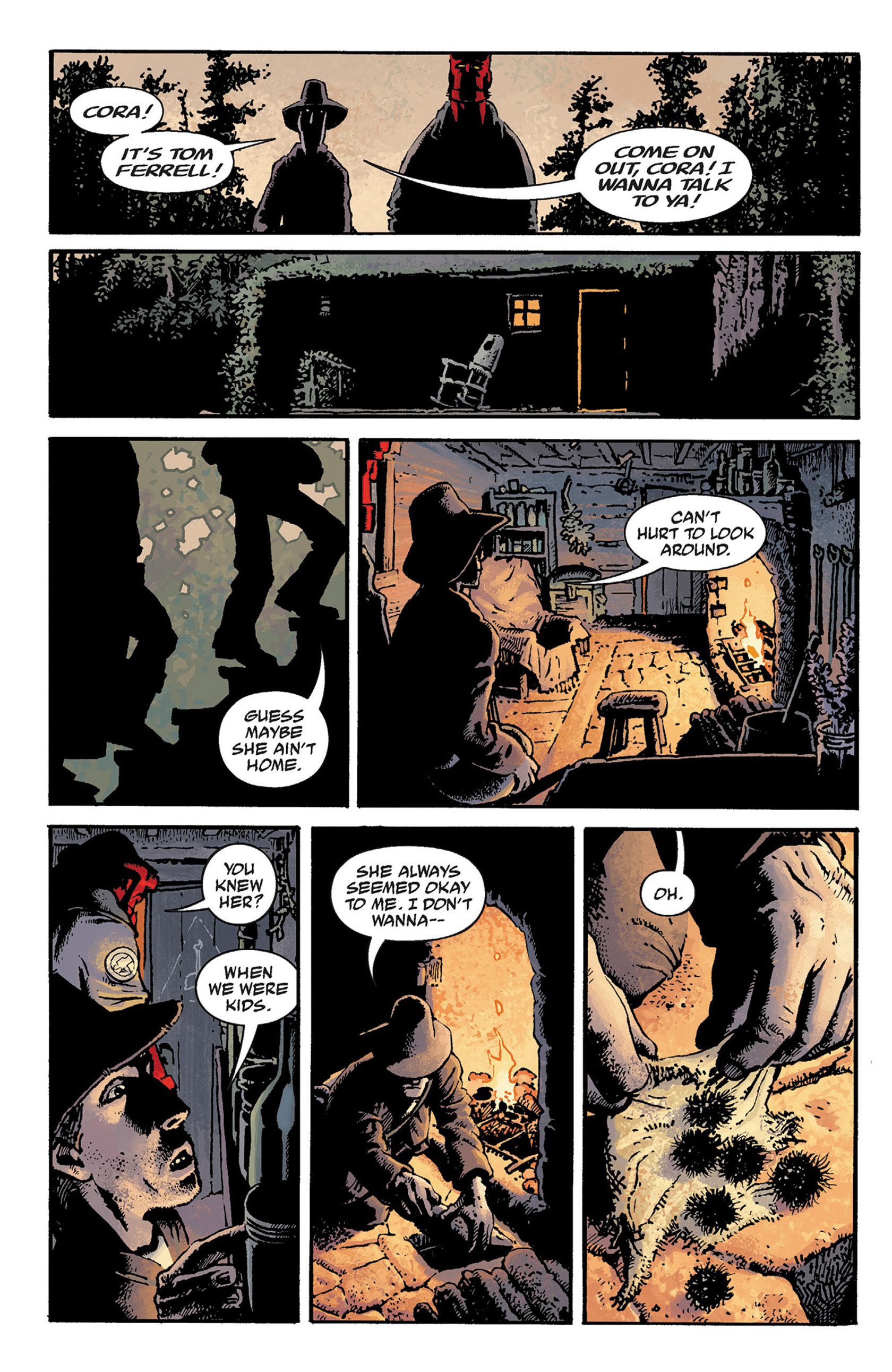 Read online Hellboy: The Crooked Man and Others comic -  Issue # TPB - 16