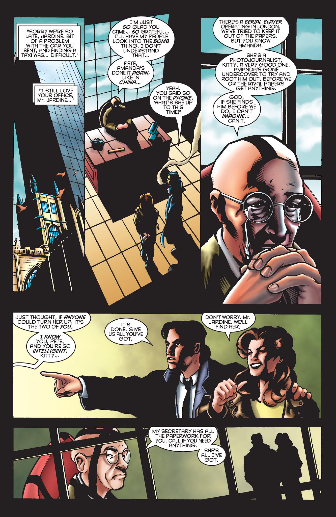 Read online Excalibur Visionaries: Warren Ellis comic -  Issue # TPB 3 (Part 3) - 6