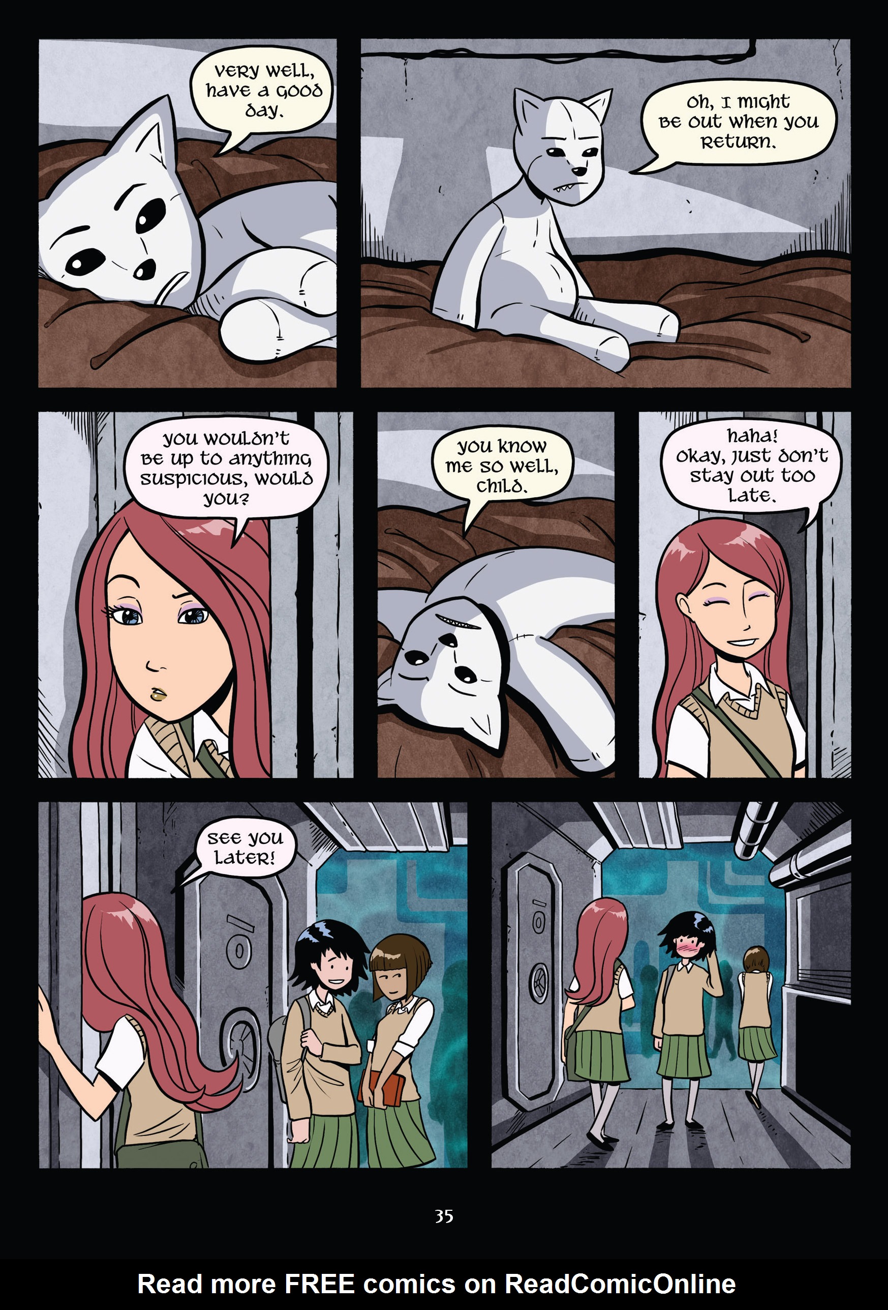 Read online Gunnerkrigg Court comic -  Issue # TPB 5 (Part 1) - 35