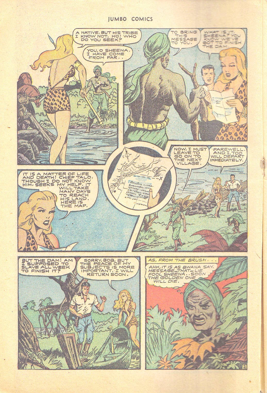 Read online Jumbo Comics comic -  Issue #74 - 4