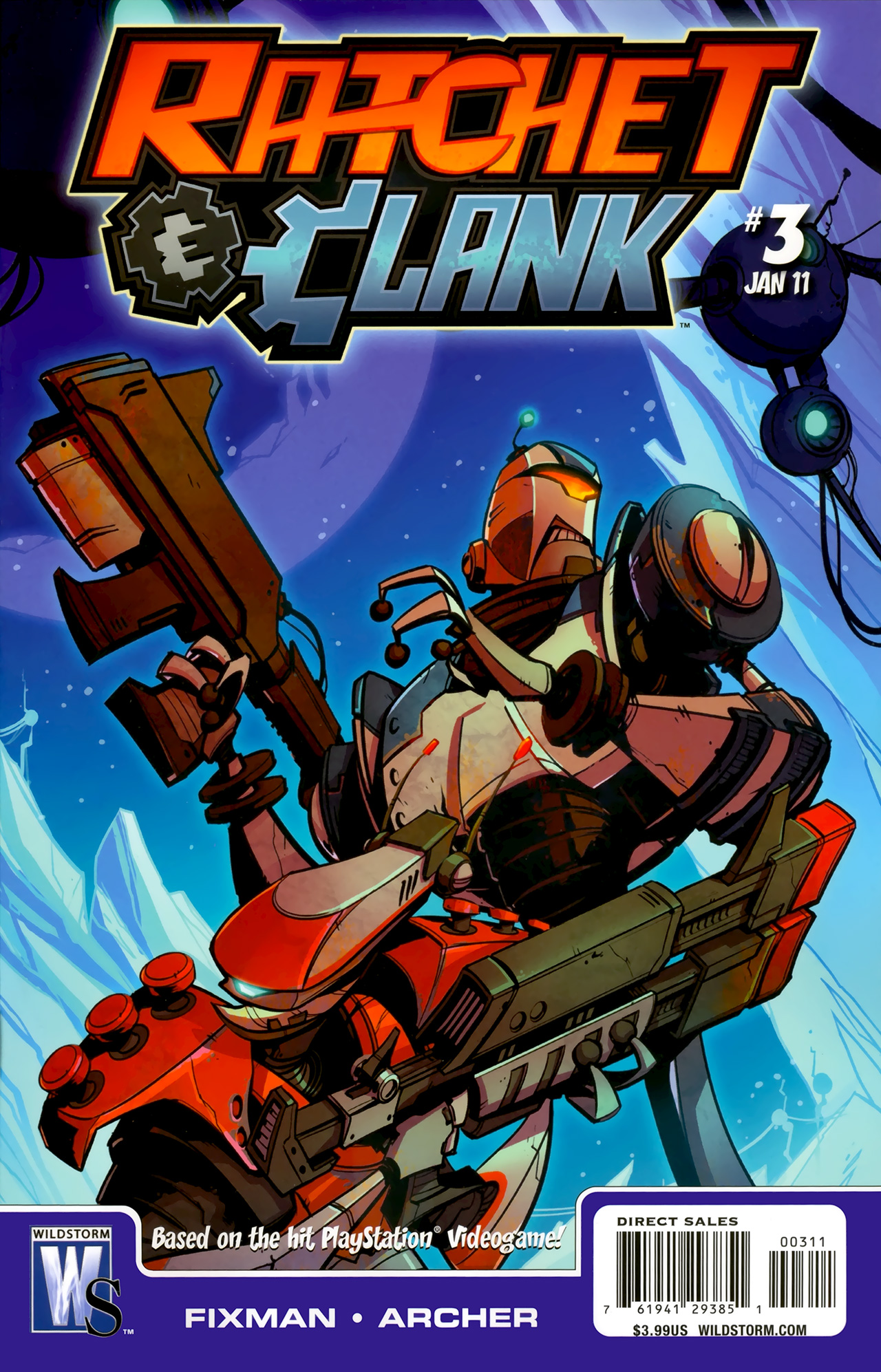 Read online Ratchet & Clank comic -  Issue #3 - 1