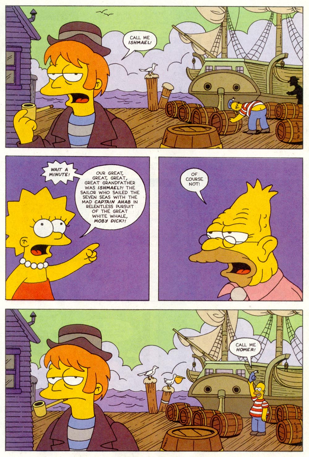 Read online Treehouse of Horror comic -  Issue #1 - 23