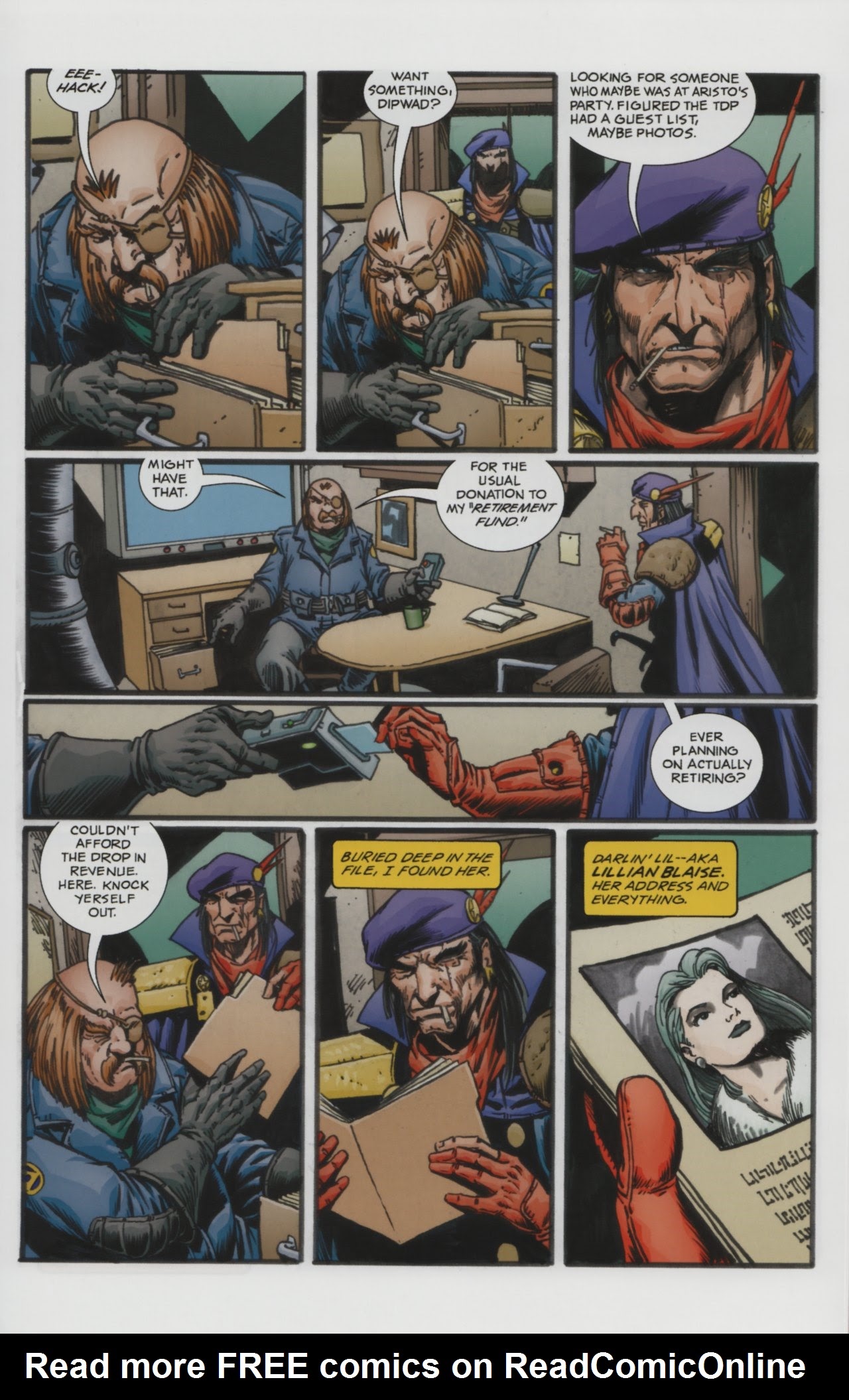 Read online GrimJack: The Manx Cat comic -  Issue #2 - 23