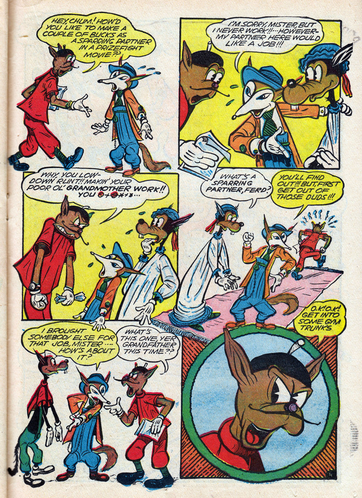 Read online Comedy Comics (1942) comic -  Issue #14 - 45