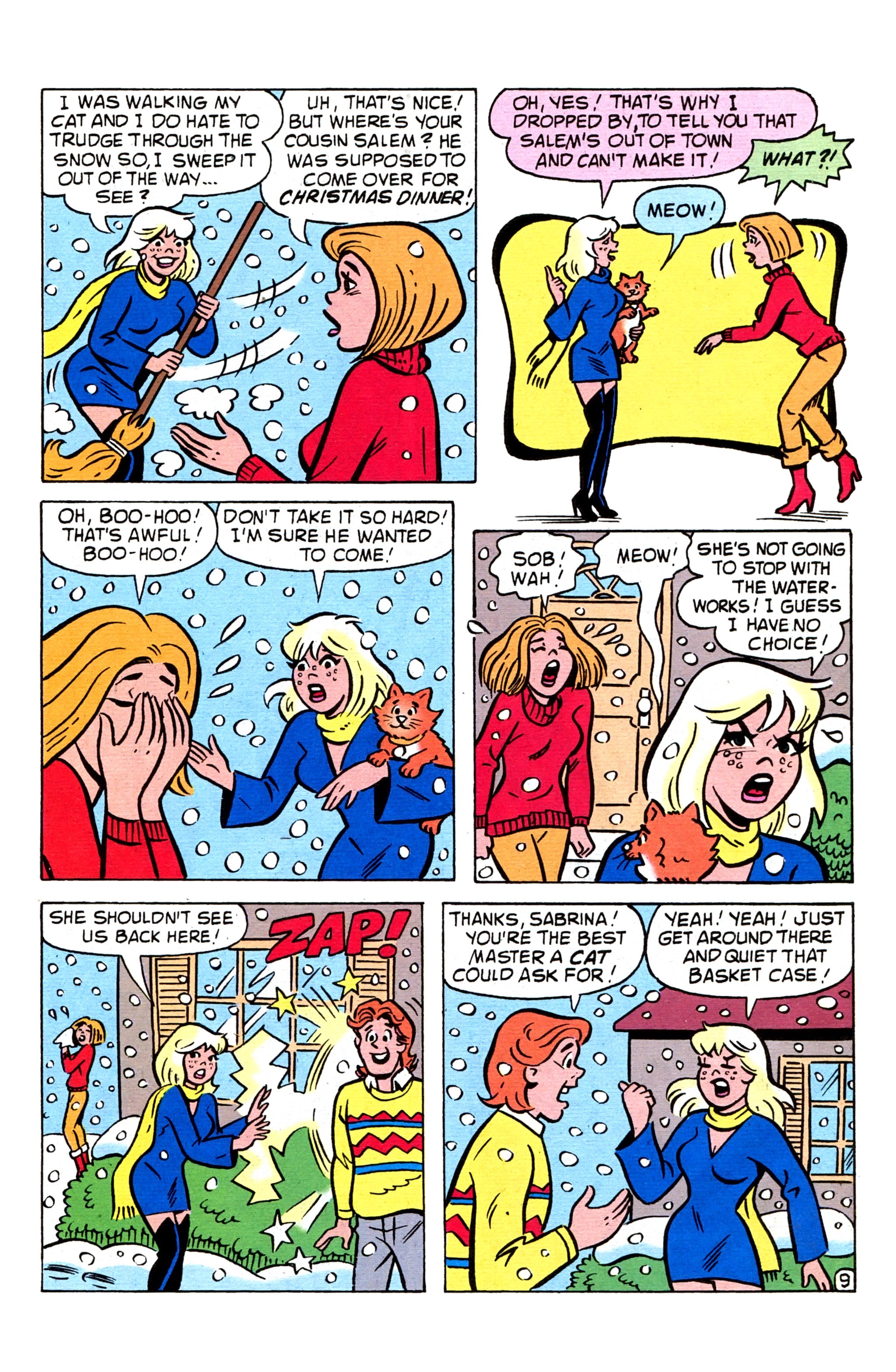 Read online Sabrina's Holiday Spectacular comic -  Issue #3 - 12