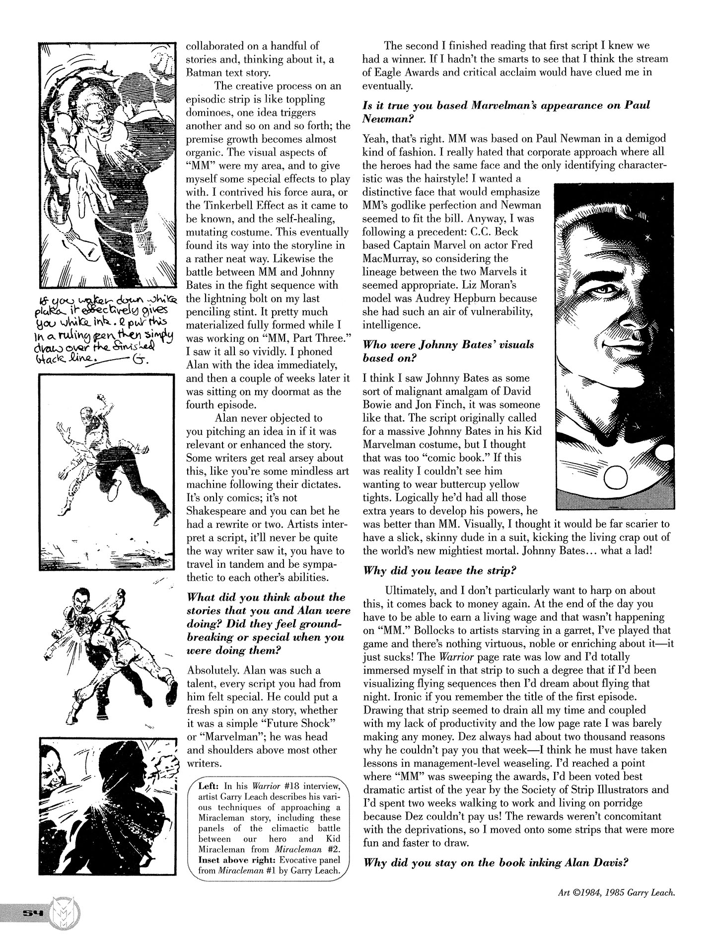 Read online Kimota!: The Miracleman Companion comic -  Issue # Full - 55