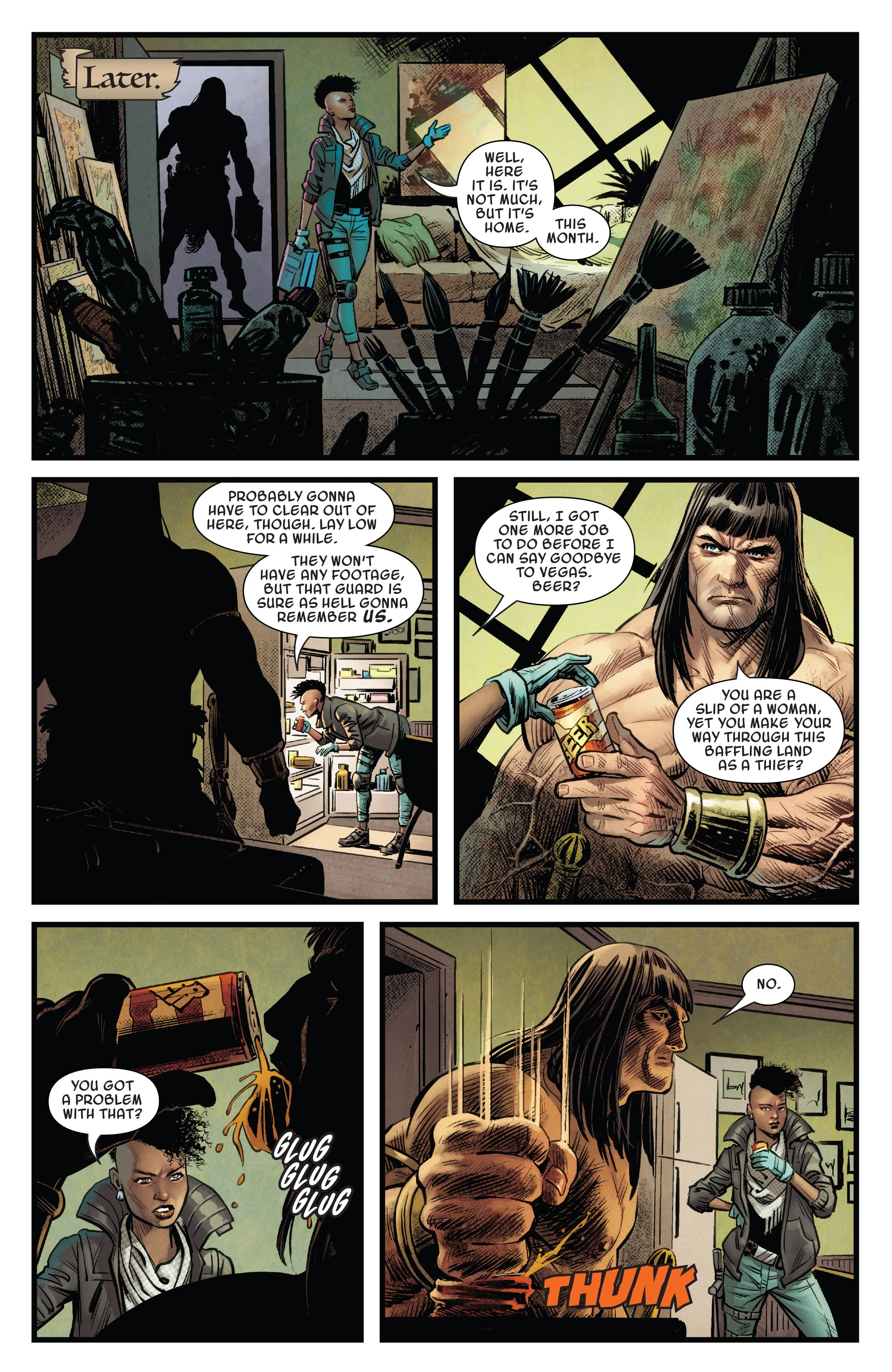 Read online Conan: Battle For The Serpent Crown comic -  Issue #1 - 12