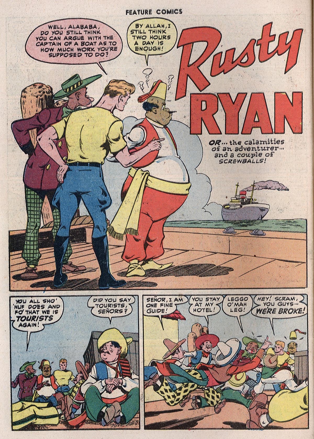 Read online Feature Comics comic -  Issue #110 - 42