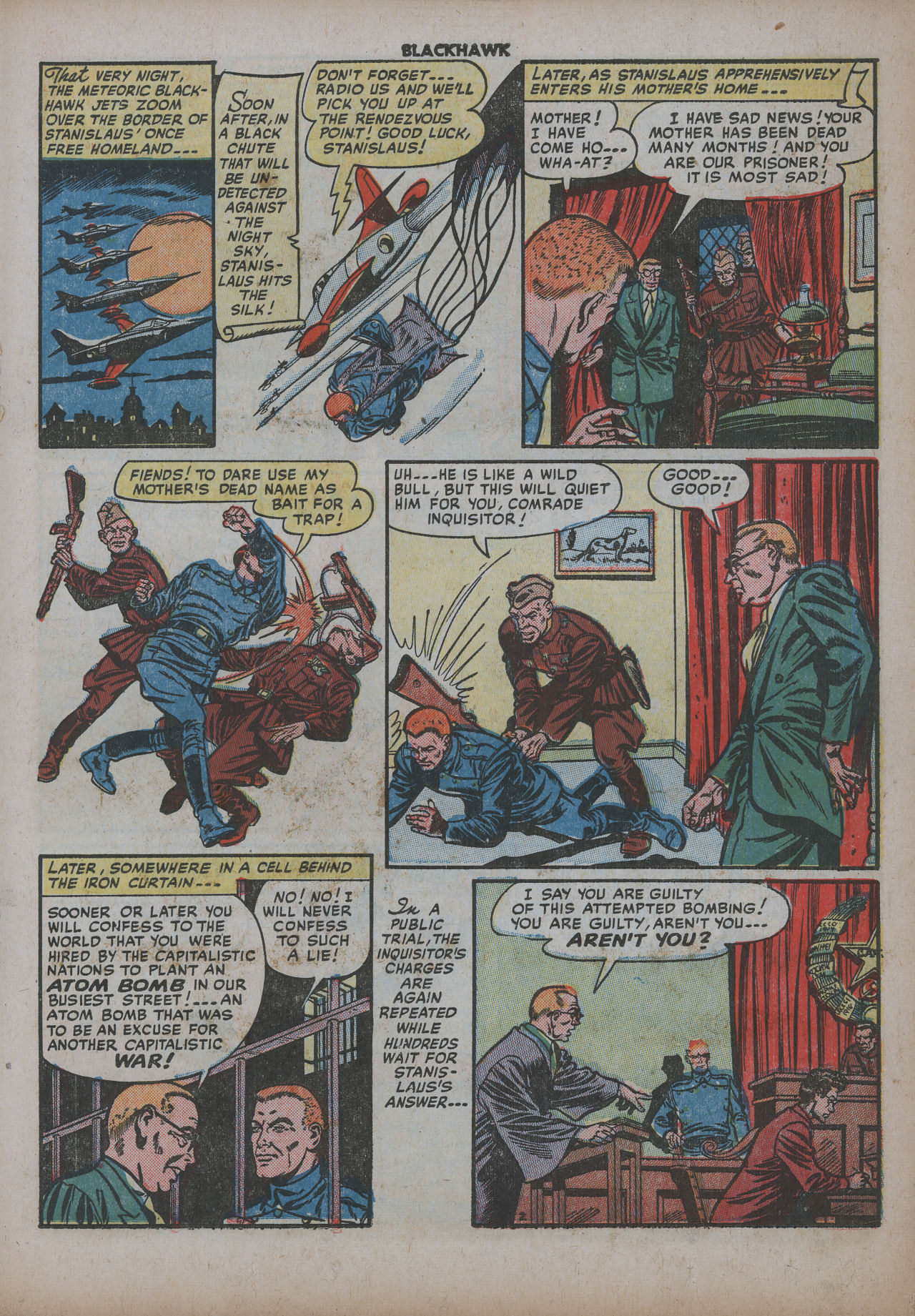 Read online Blackhawk (1957) comic -  Issue #48 - 20