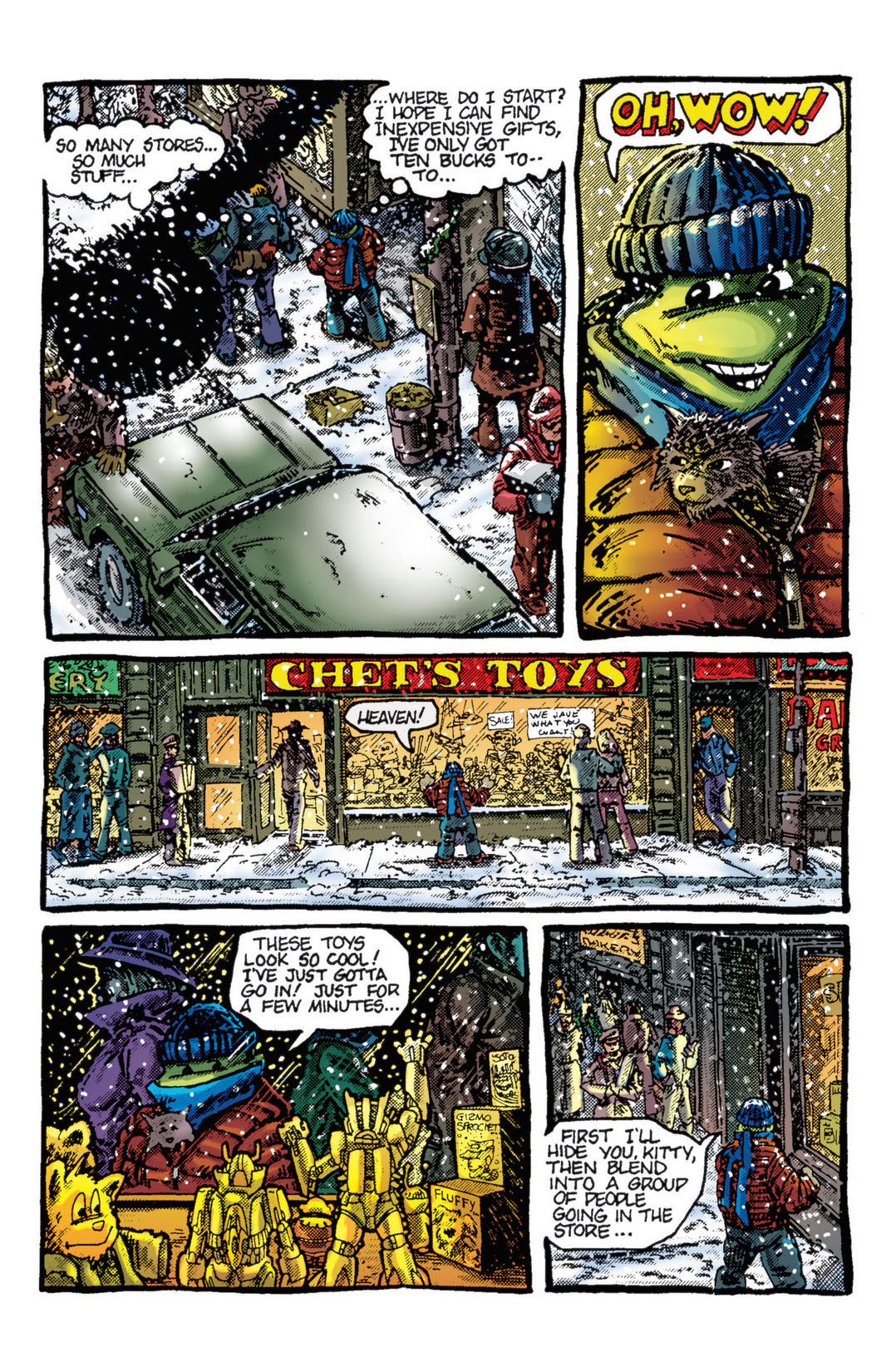 Read online Teenage Mutant Ninja Turtles Color Classics: Michaelangelo Micro-Series comic -  Issue # Full - 8