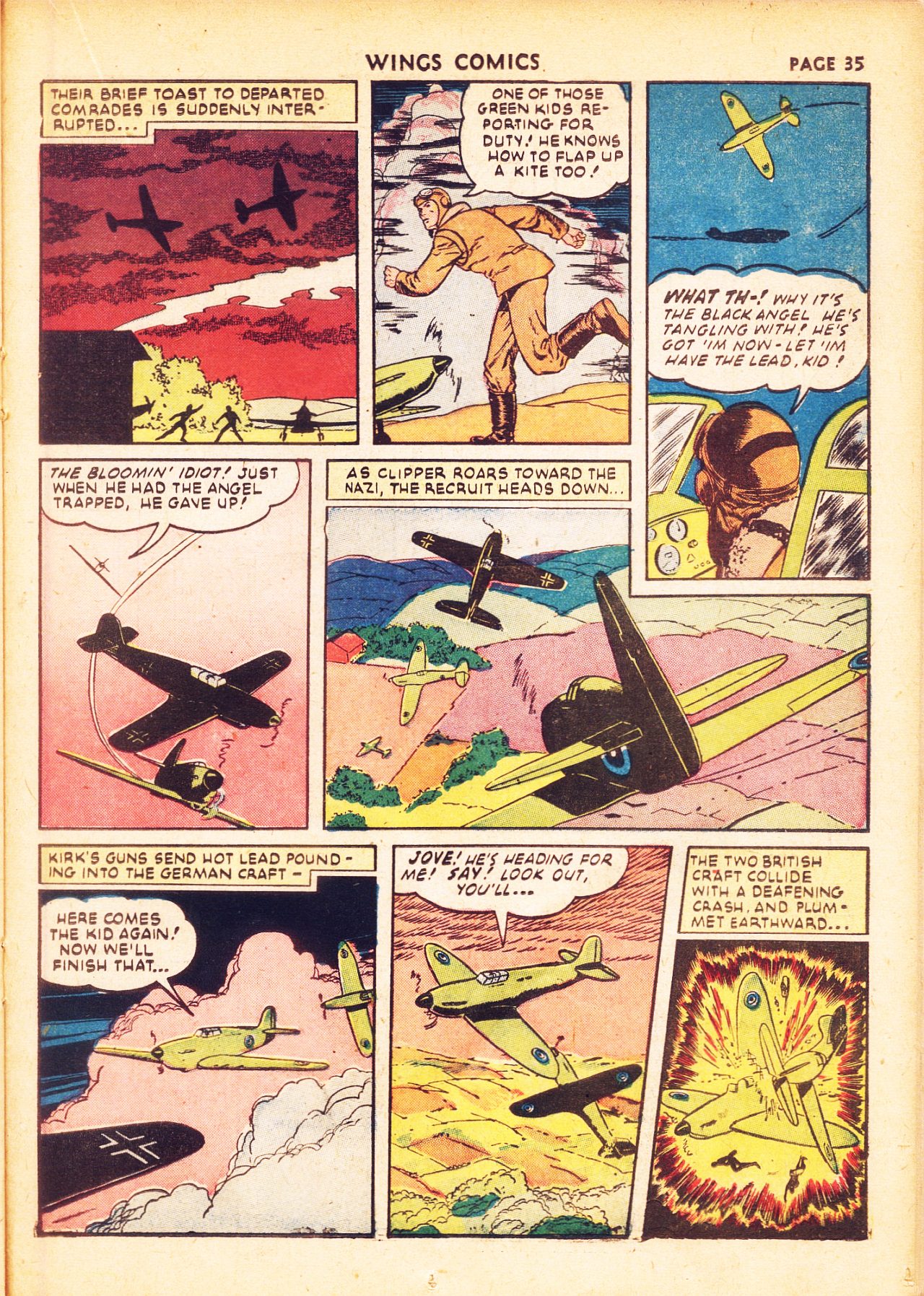 Read online Wings Comics comic -  Issue #20 - 37