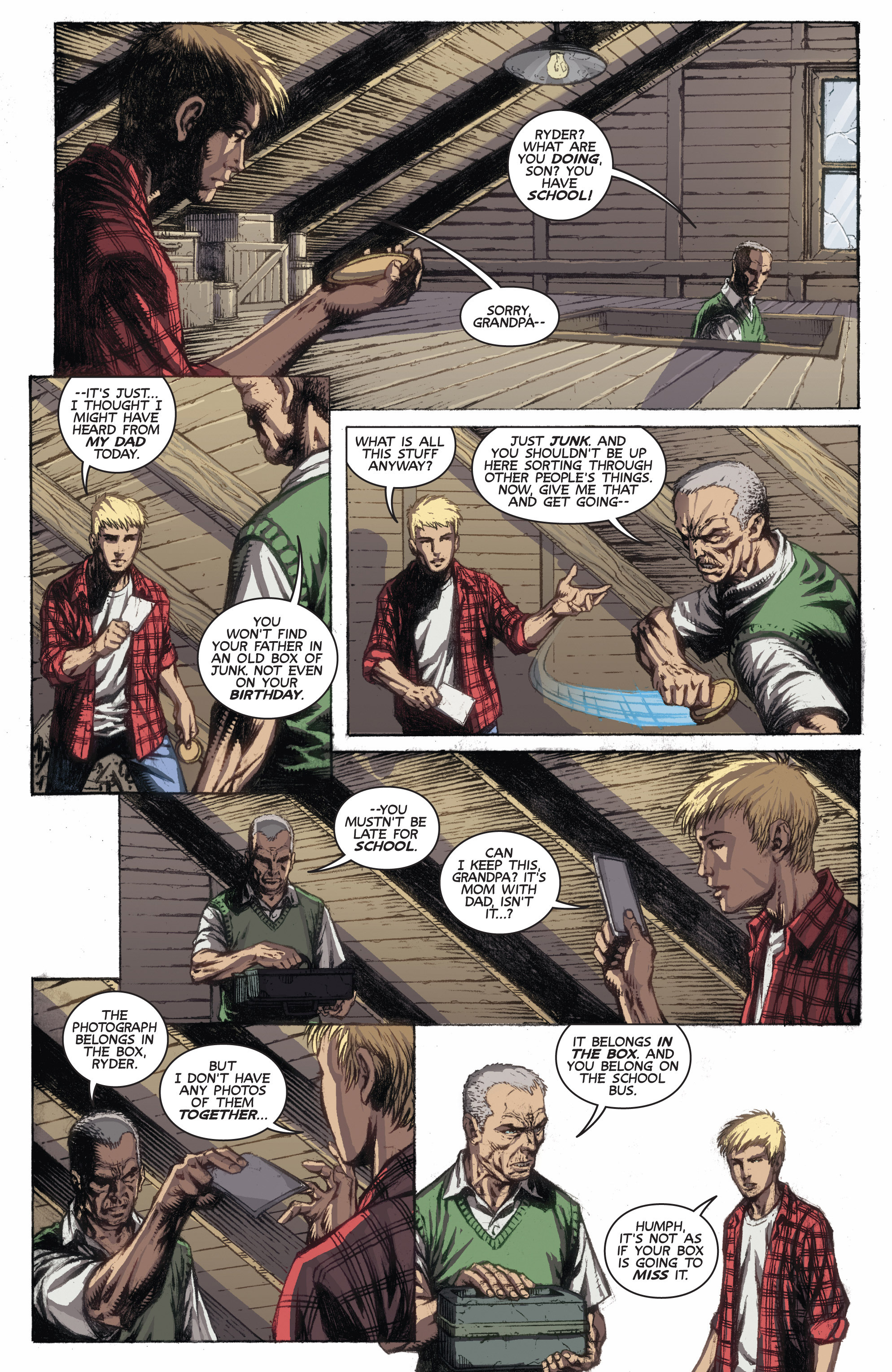 Read online Cage Hero comic -  Issue #1 - 5