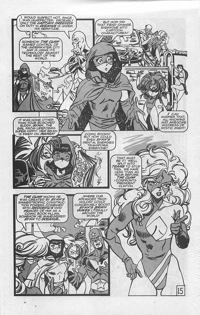 Read online Femforce comic -  Issue #96 - 17