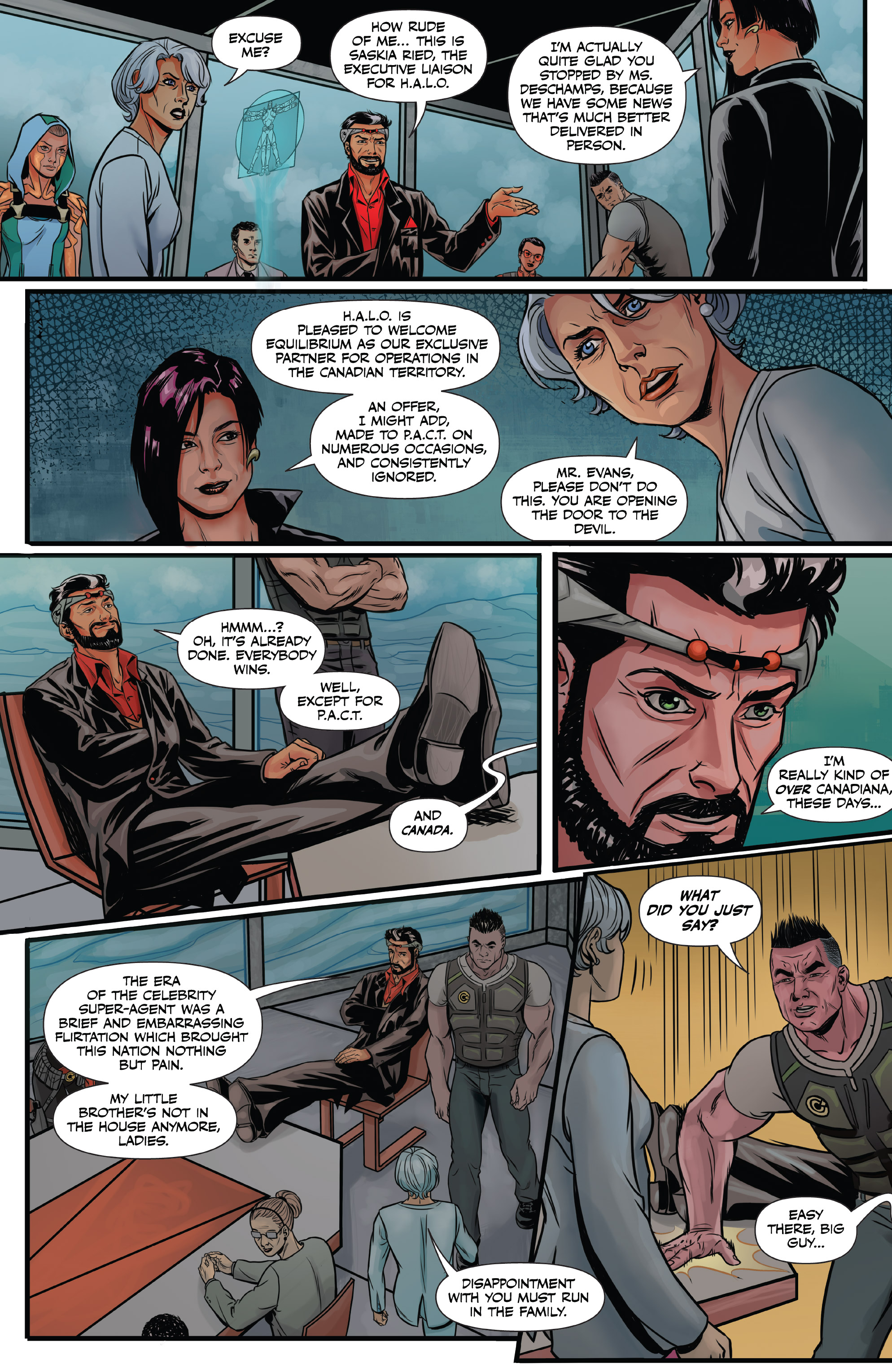 Read online Agents of P.A.C.T. comic -  Issue #1 - 16