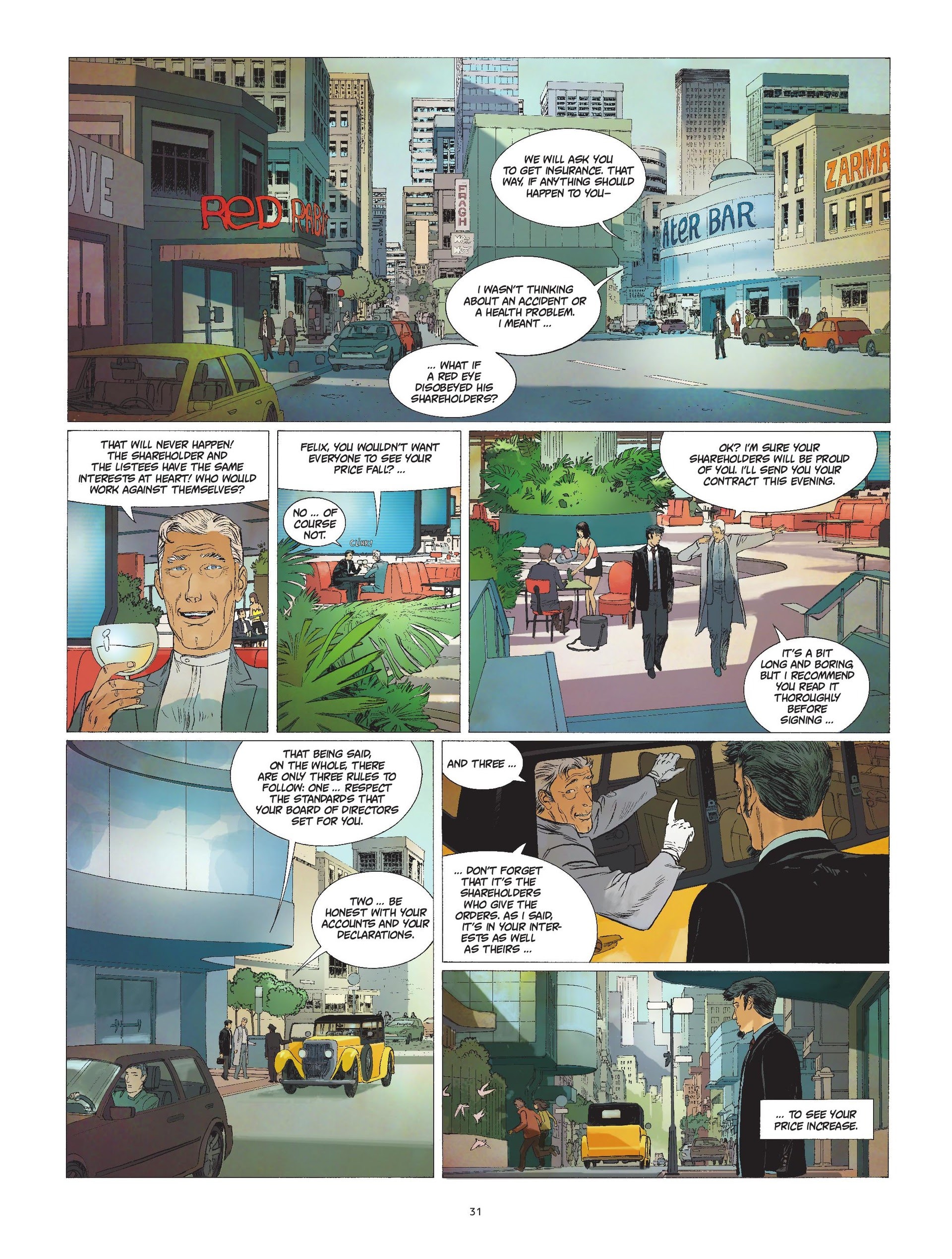 Read online HSE - Human Stock Exchange comic -  Issue #1 - 33