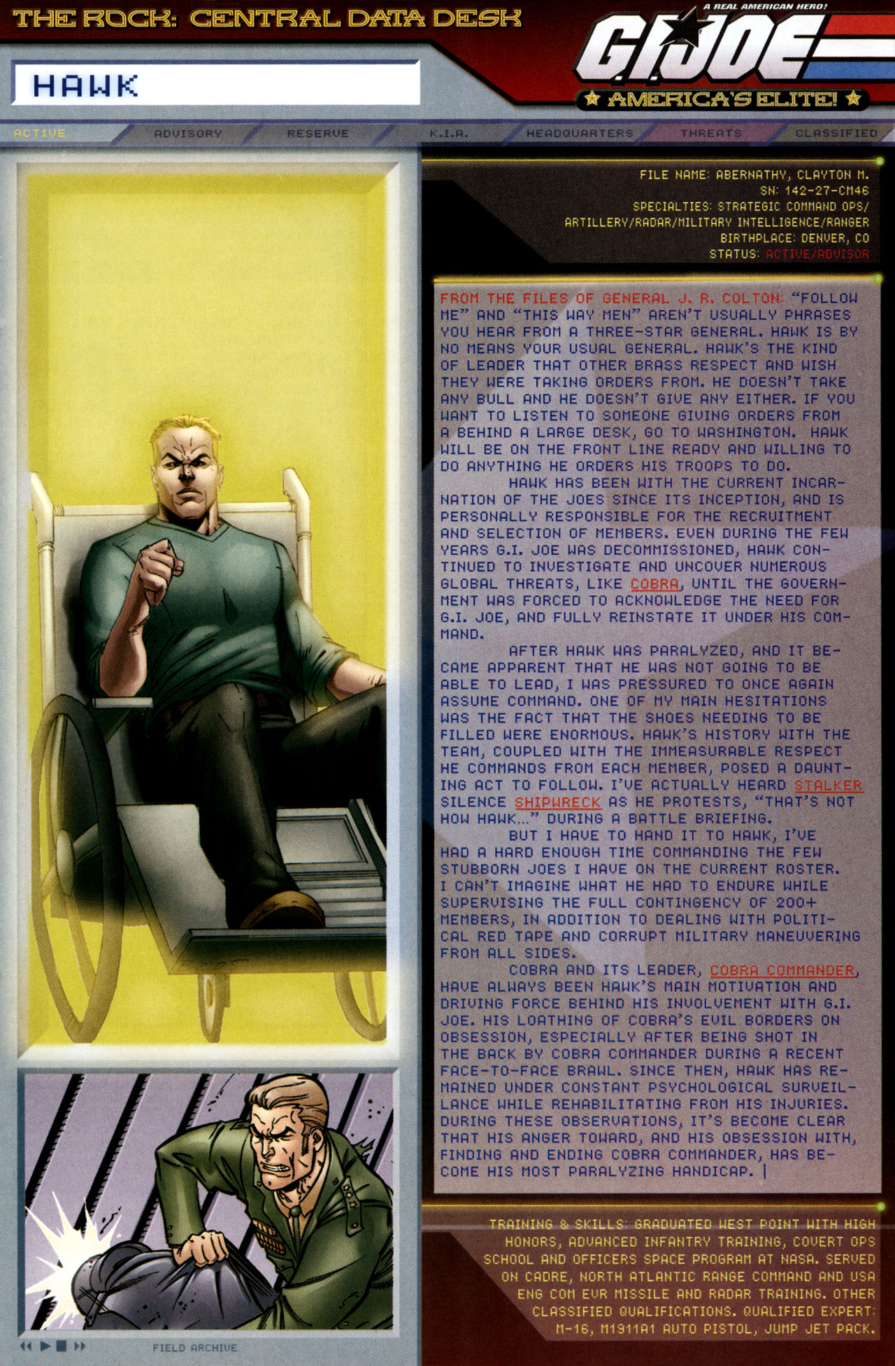 Read online G.I. Joe: Data Desk Handbook comic -  Issue #2 - 28