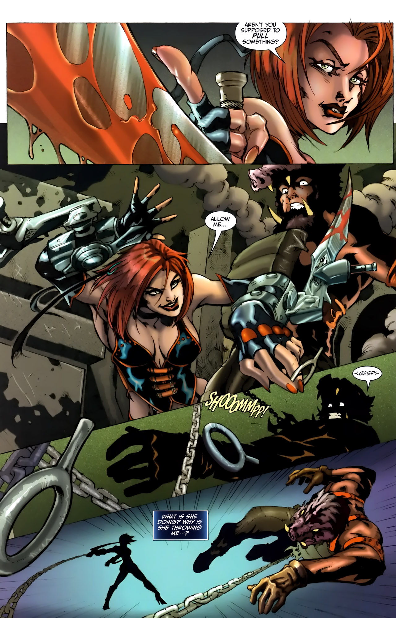 Read online BloodRayne: Prime Cuts comic -  Issue #2 - 24
