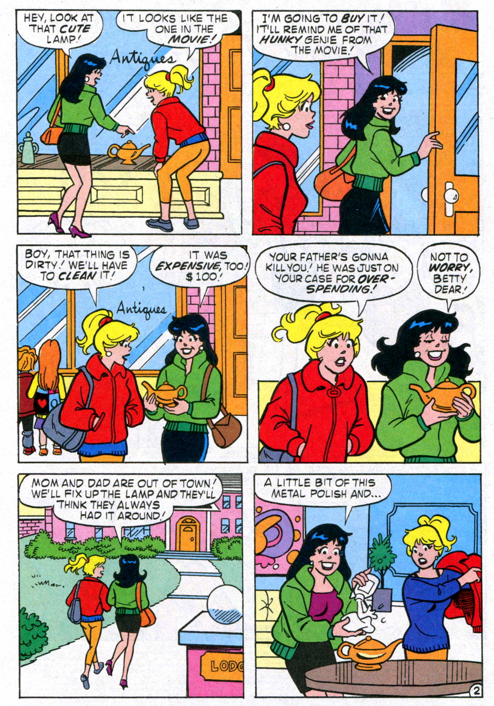 Read online Betty & Veronica Spectacular comic -  Issue #3 - 4