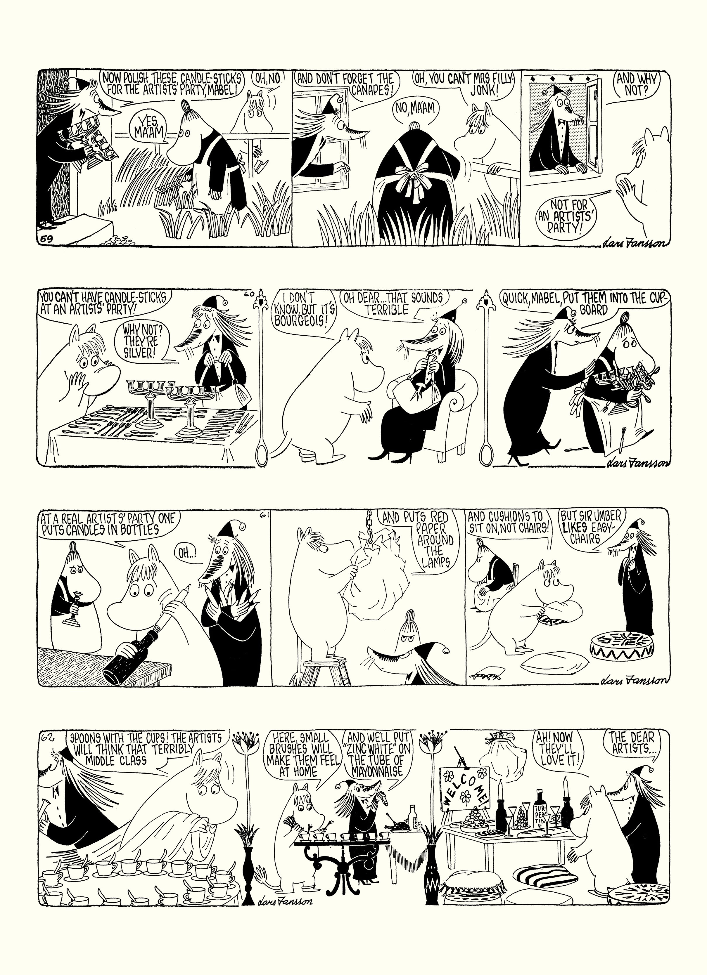 Read online Moomin: The Complete Lars Jansson Comic Strip comic -  Issue # TPB 8 - 42