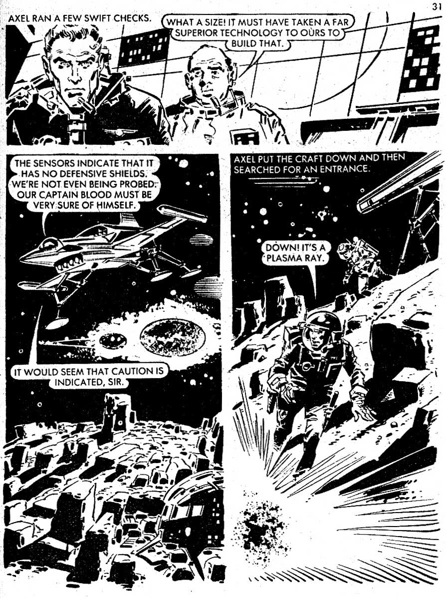 Read online Starblazer comic -  Issue #22 - 31