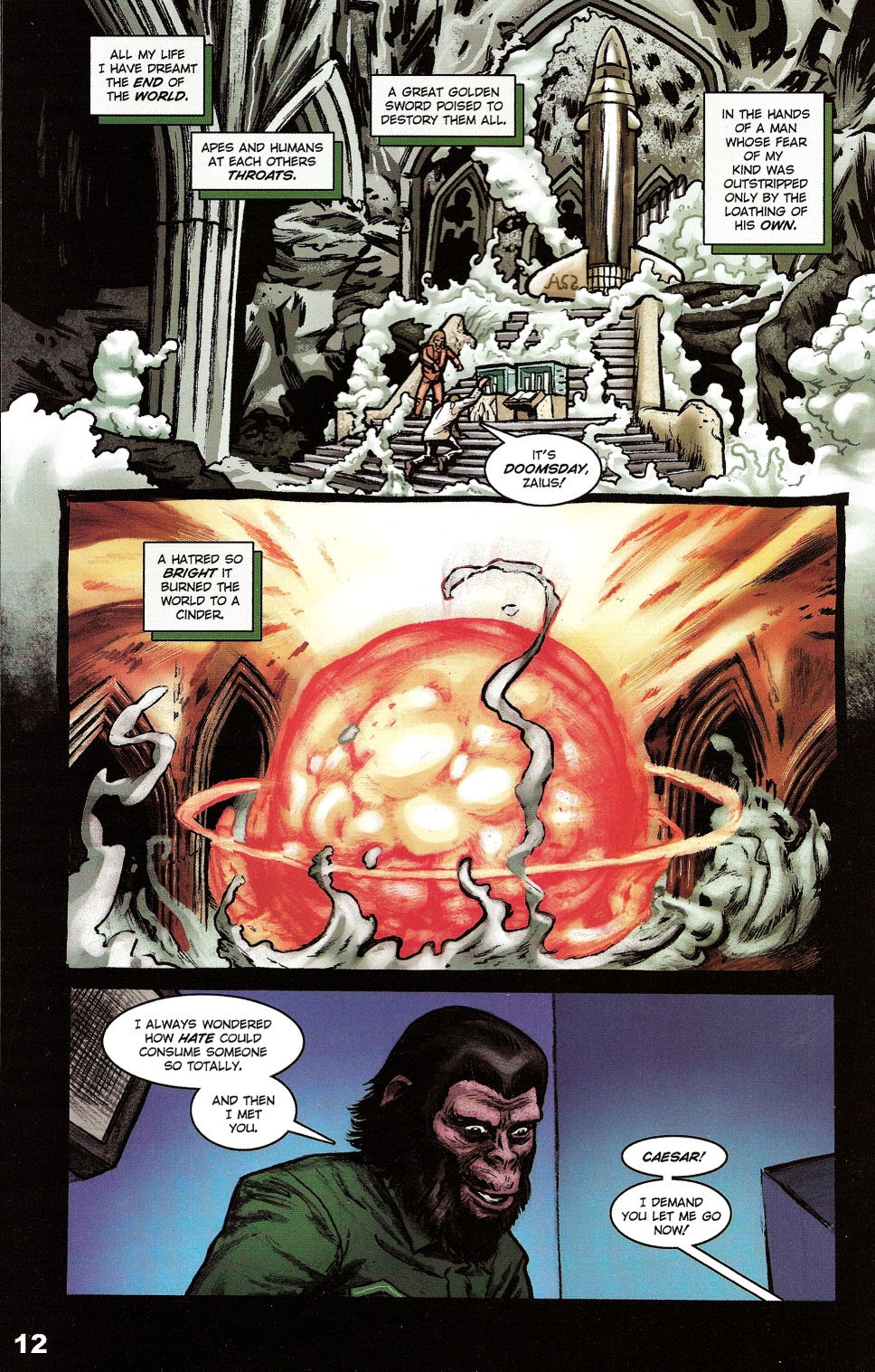 Read online Revolution on the Planet of the Apes comic -  Issue #2 - 14
