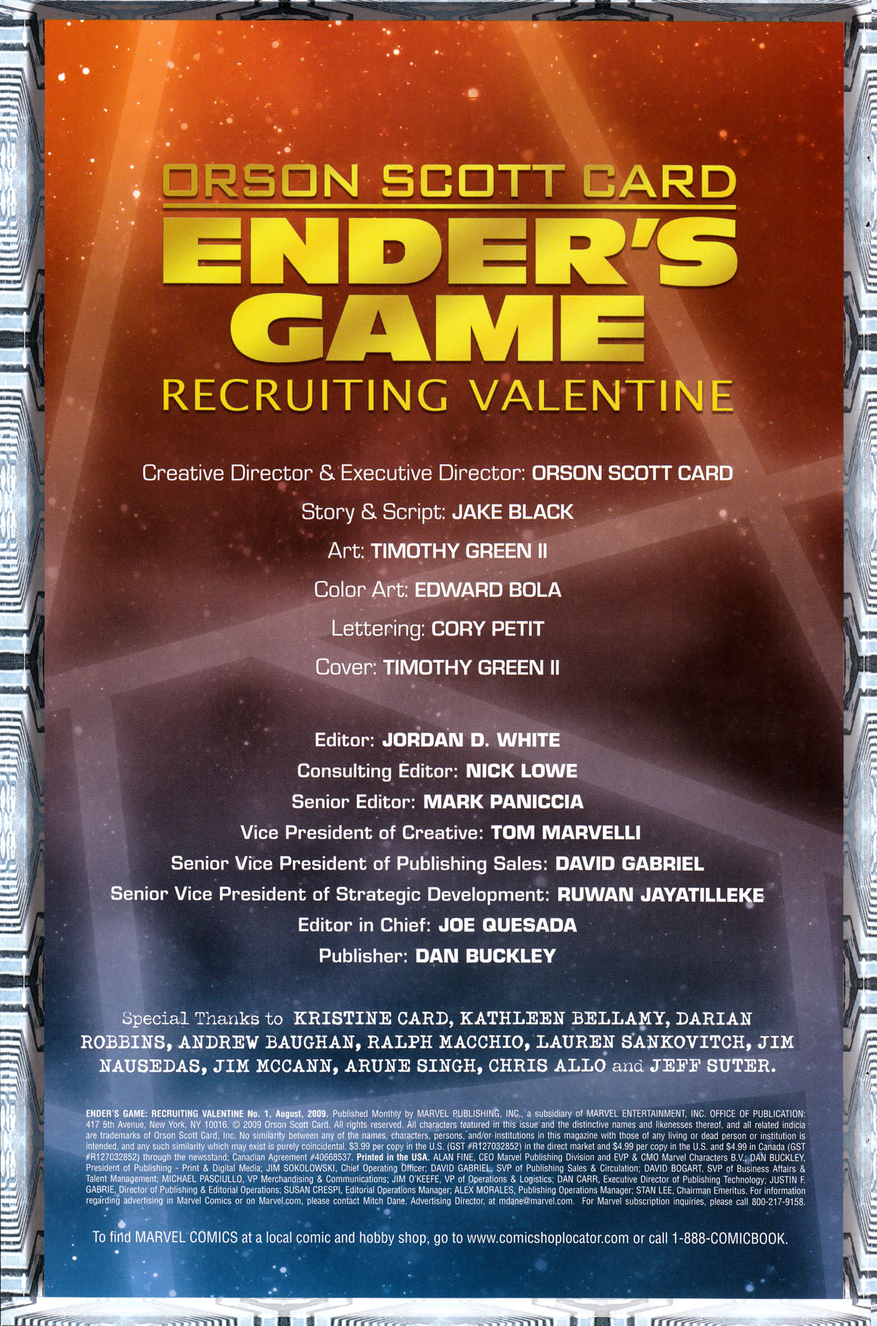 Read online Ender's Game: Recruiting Valentine comic -  Issue # Full - 2