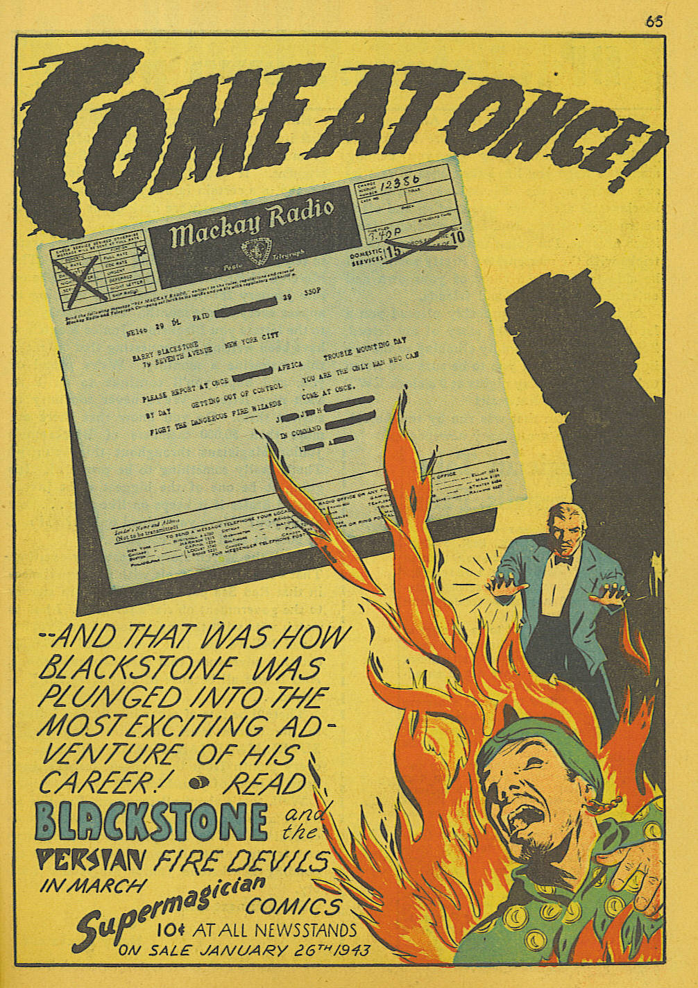 Read online Super-Magician Comics comic -  Issue #10 - 65