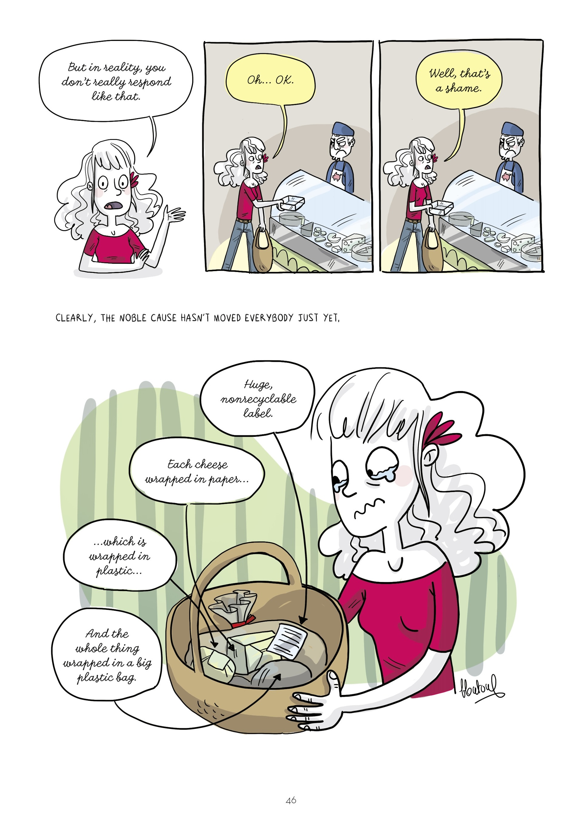 Read online The Diary of the (Nearly) Zero-Waste Family comic -  Issue # TPB - 46