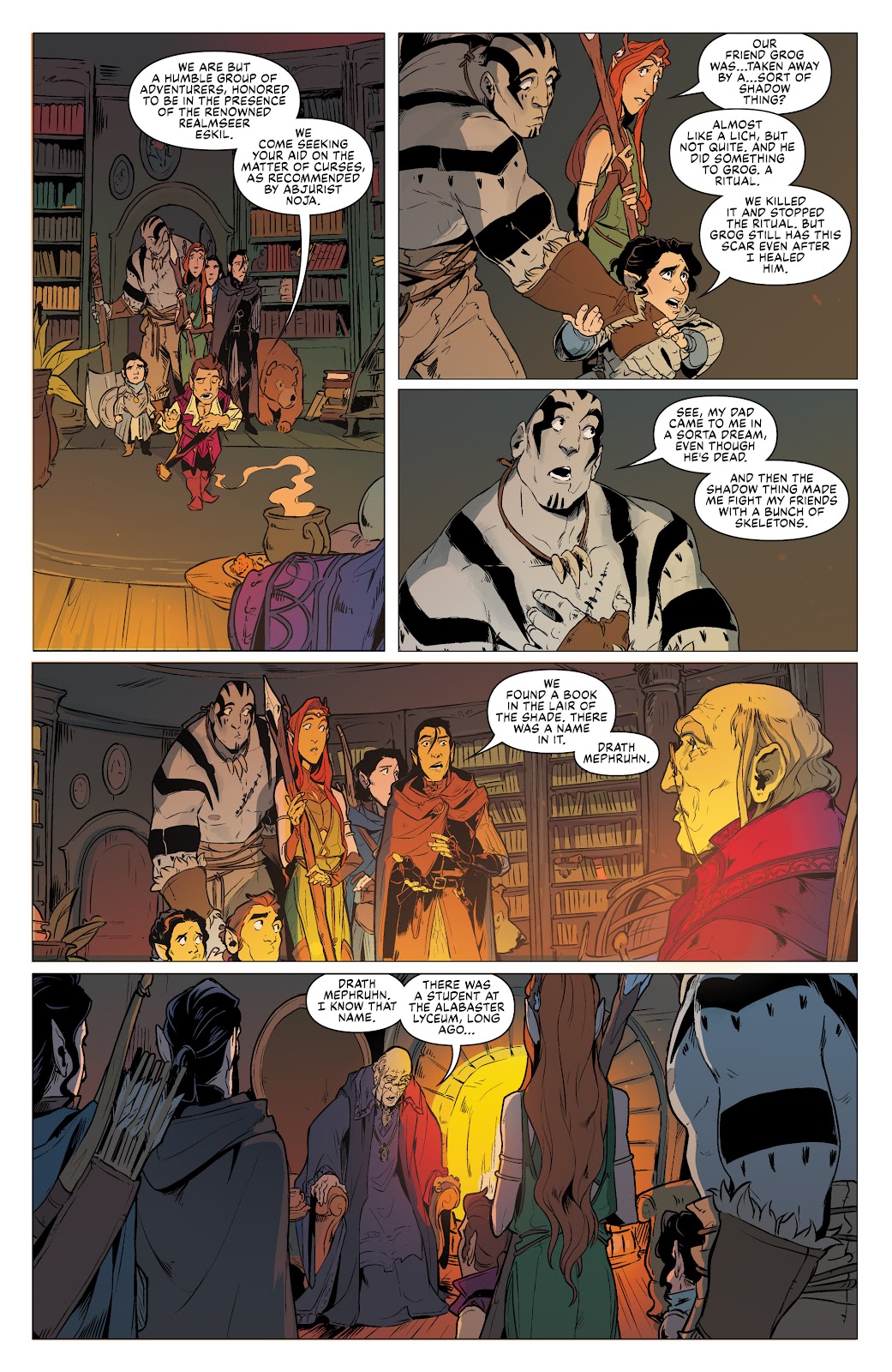 Critical Role Vox Machina Origins (2019) issue 3 - Page 22