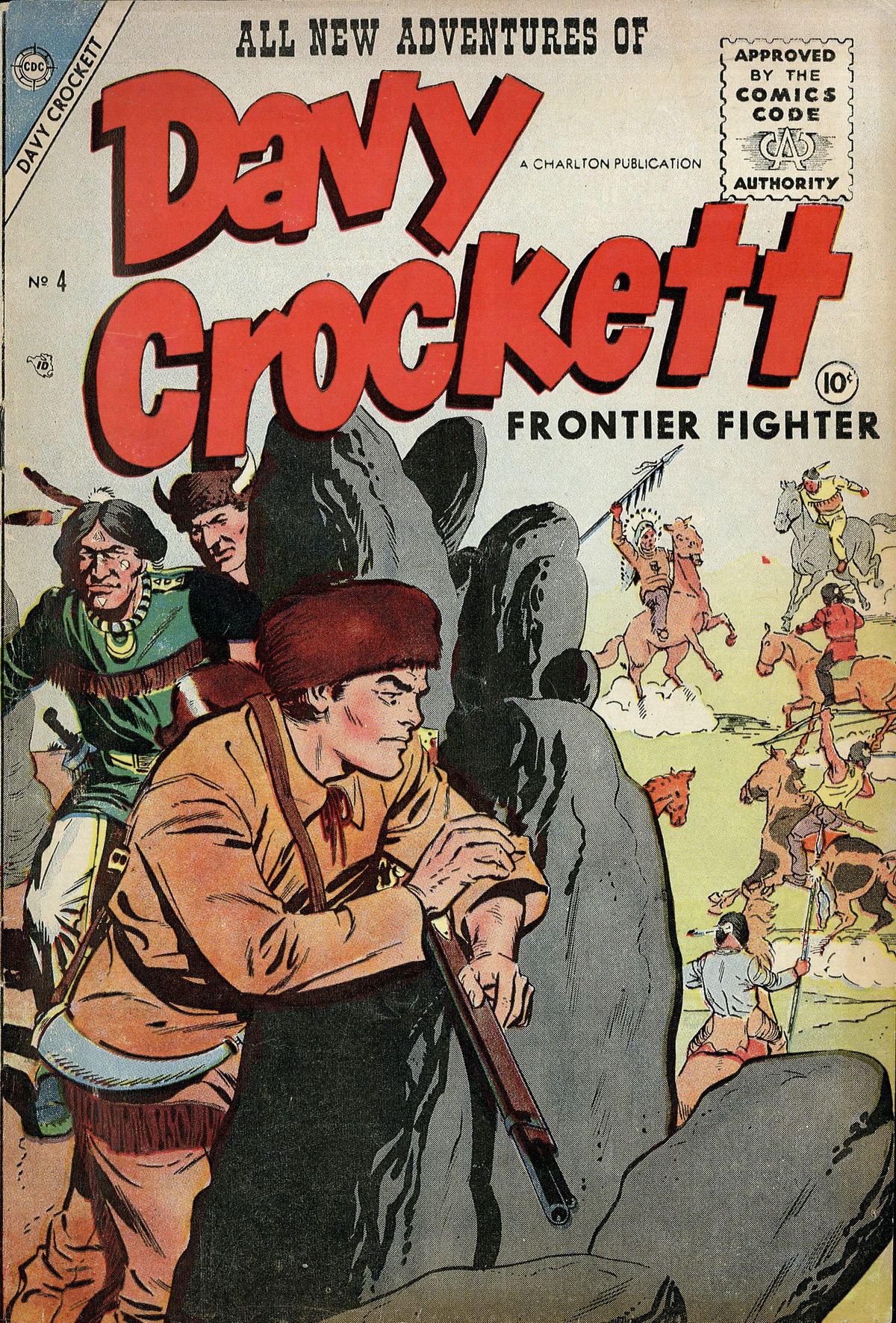 Read online Davy Crockett comic -  Issue #4 - 1