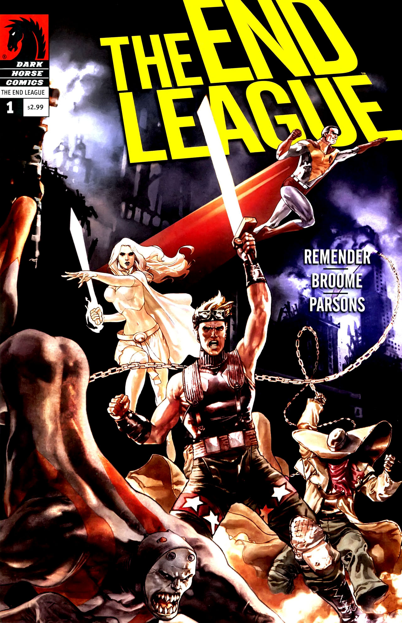 Read online The End League comic -  Issue #1 - 1