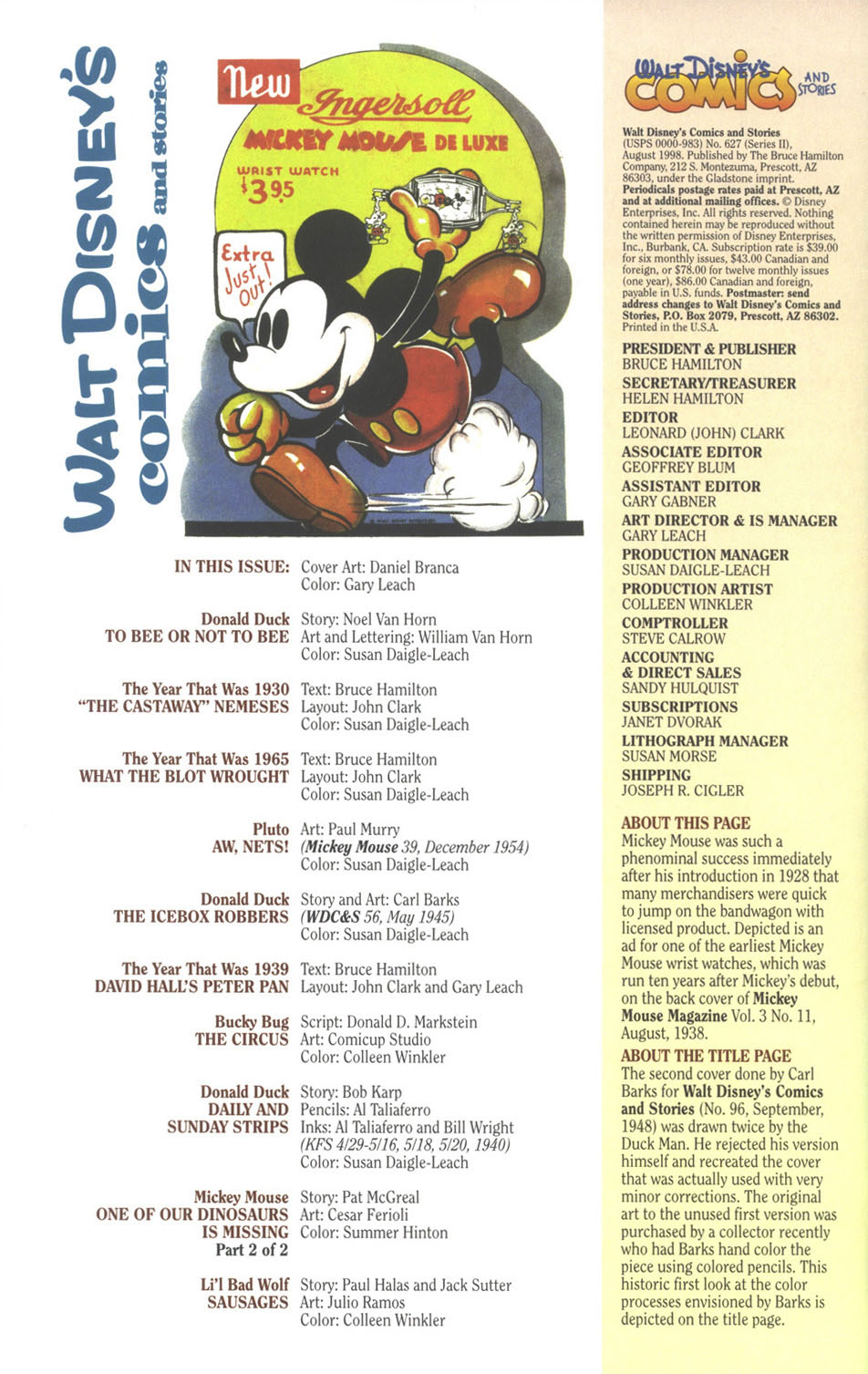 Read online Walt Disney's Comics and Stories comic -  Issue #627 - 4