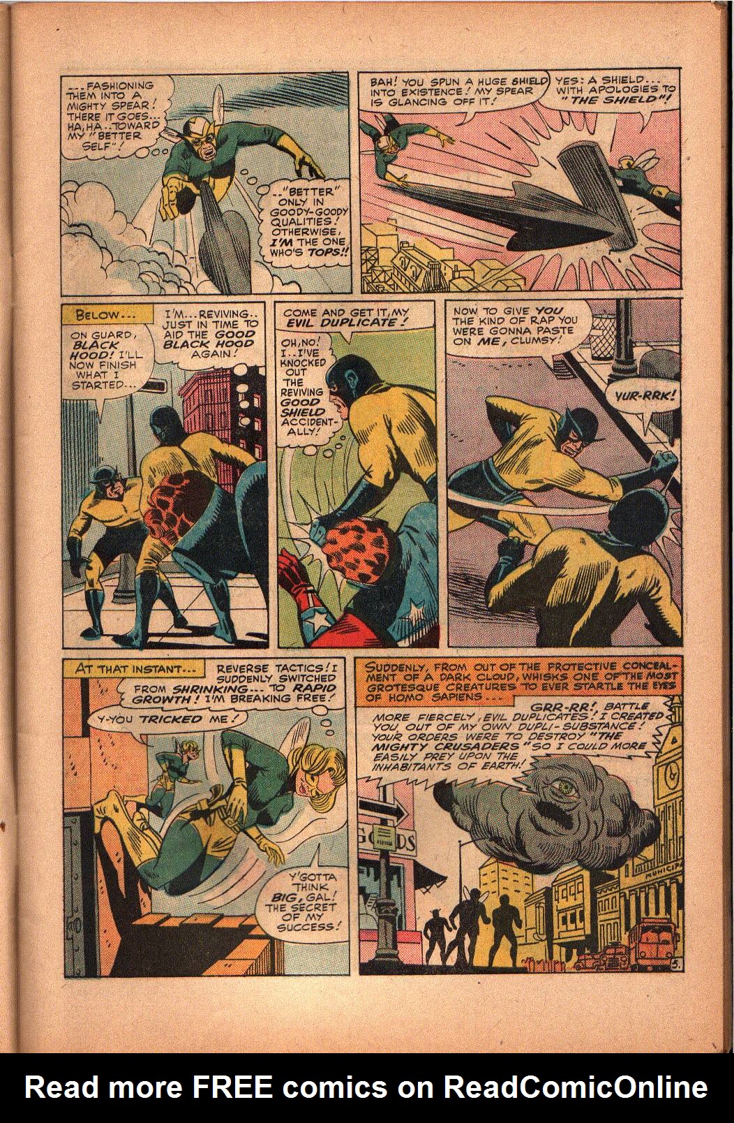 Read online The Mighty Crusaders (1965) comic -  Issue #3 - 6