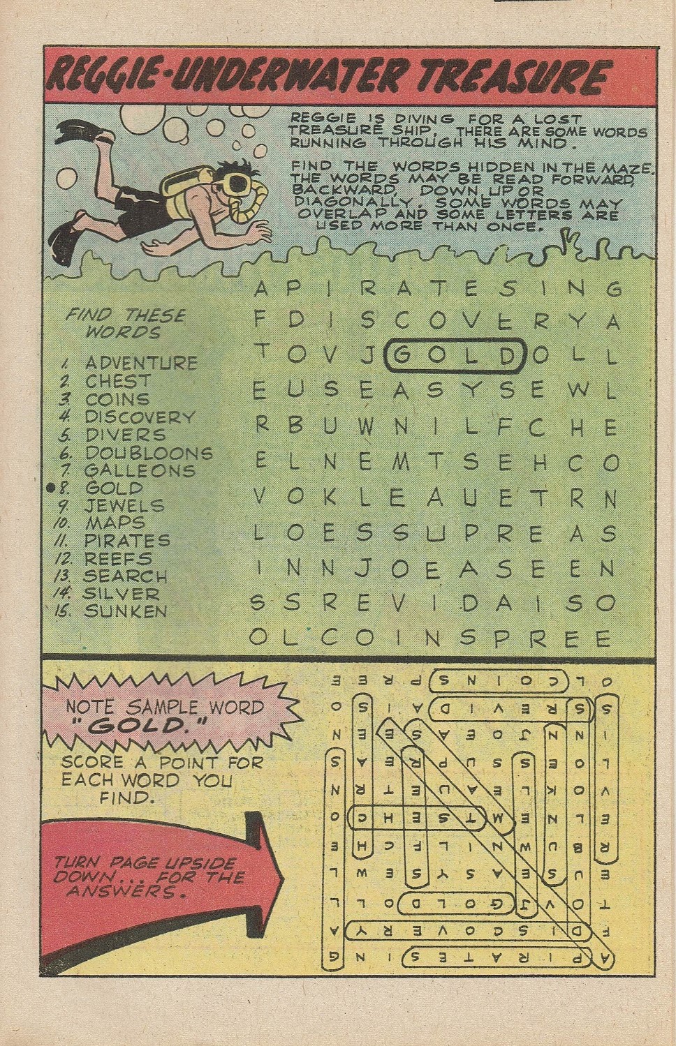 Read online Reggie and Me (1966) comic -  Issue #121 - 27