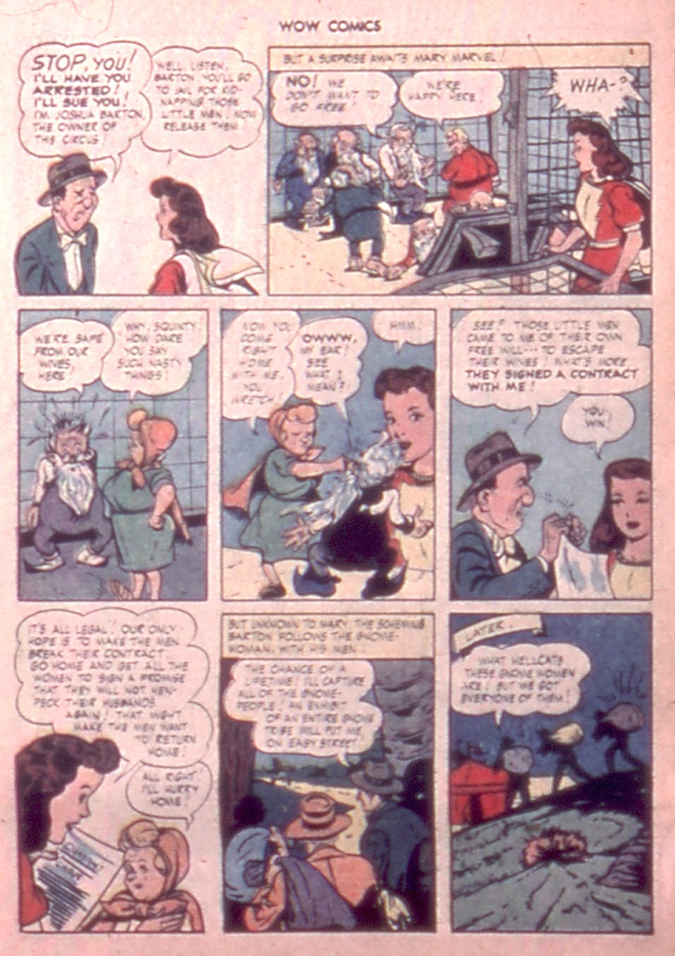 Read online Wow Comics comic -  Issue #40 - 8