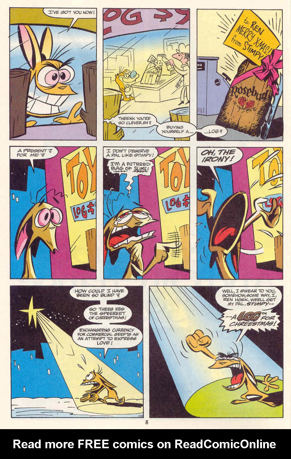 Read online The Ren & Stimpy Show comic -  Issue #3 - 7