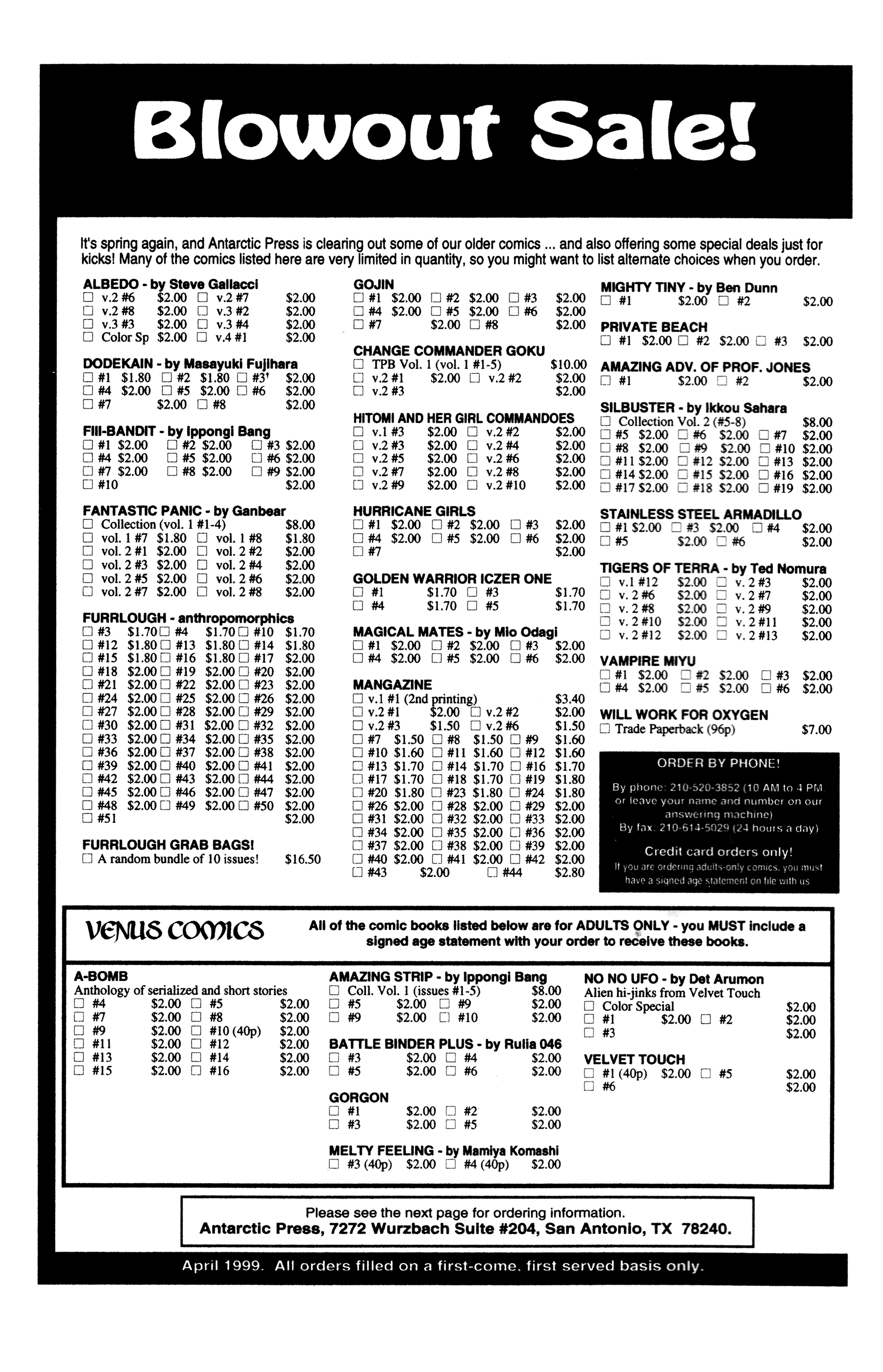 Read online Warrior Nun: Black & White comic -  Issue #21 - 2