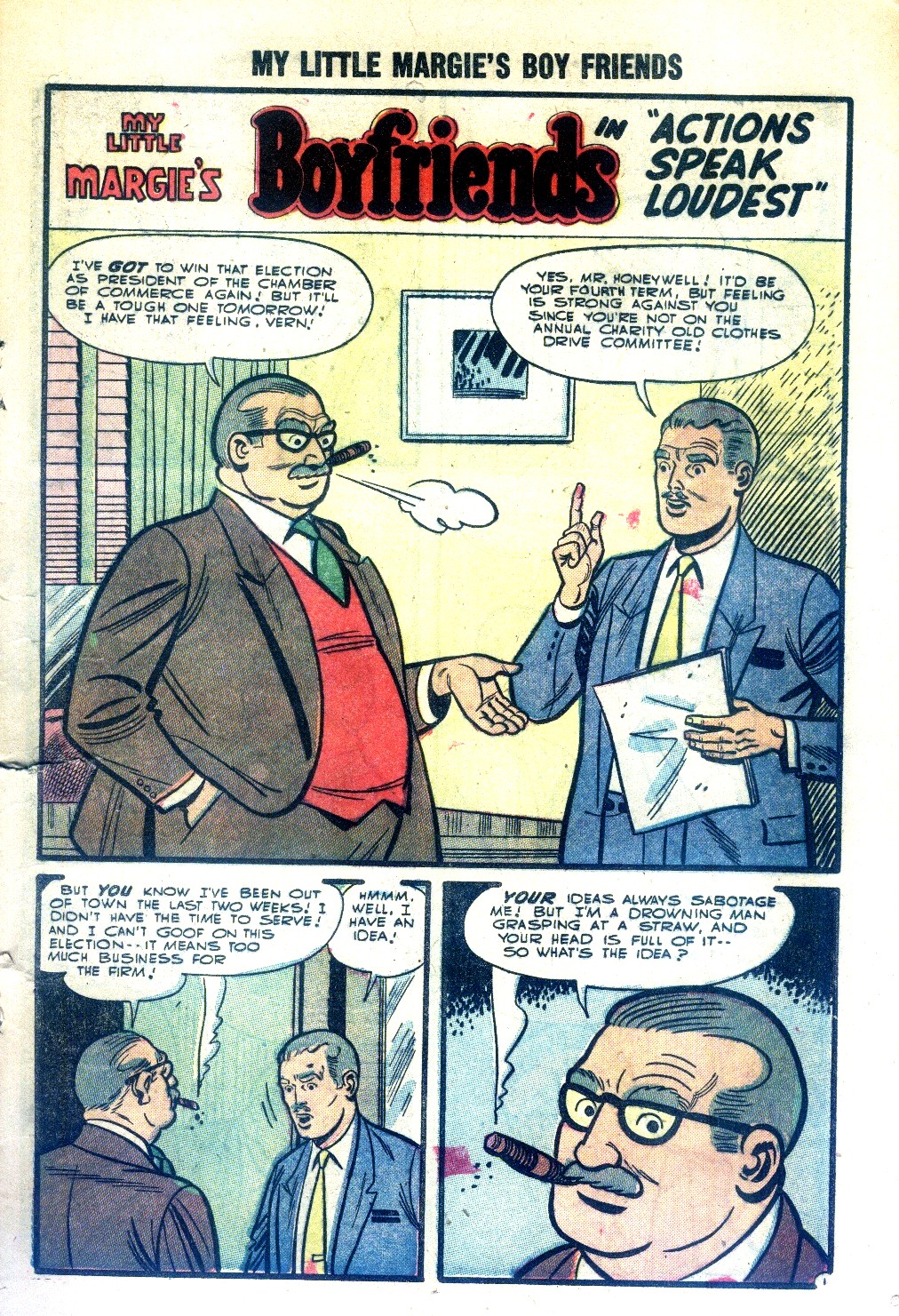 Read online My Little Margie's Boy Friends comic -  Issue #4 - 13