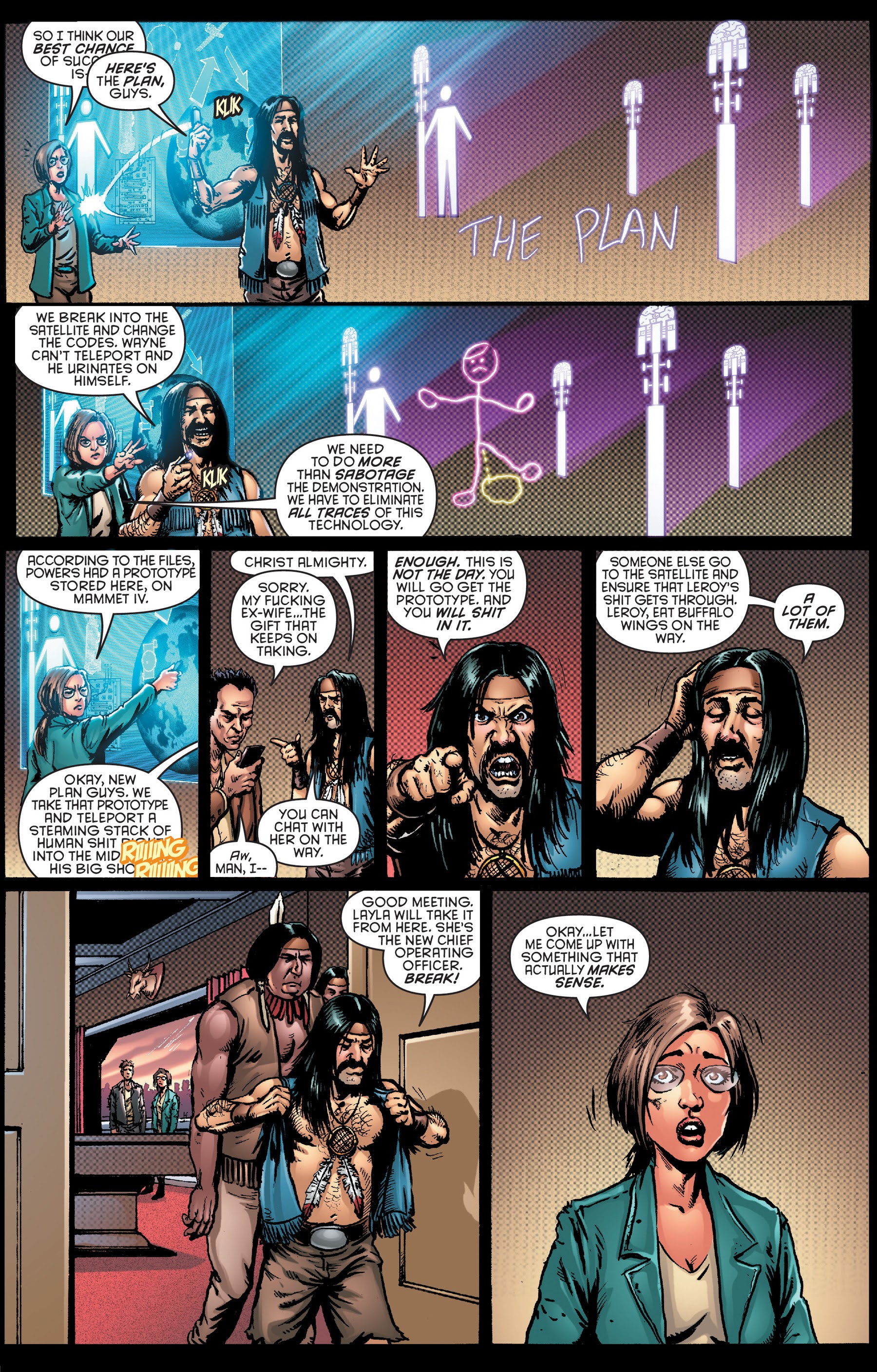 Read online Space Bastards comic -  Issue #8 - 9