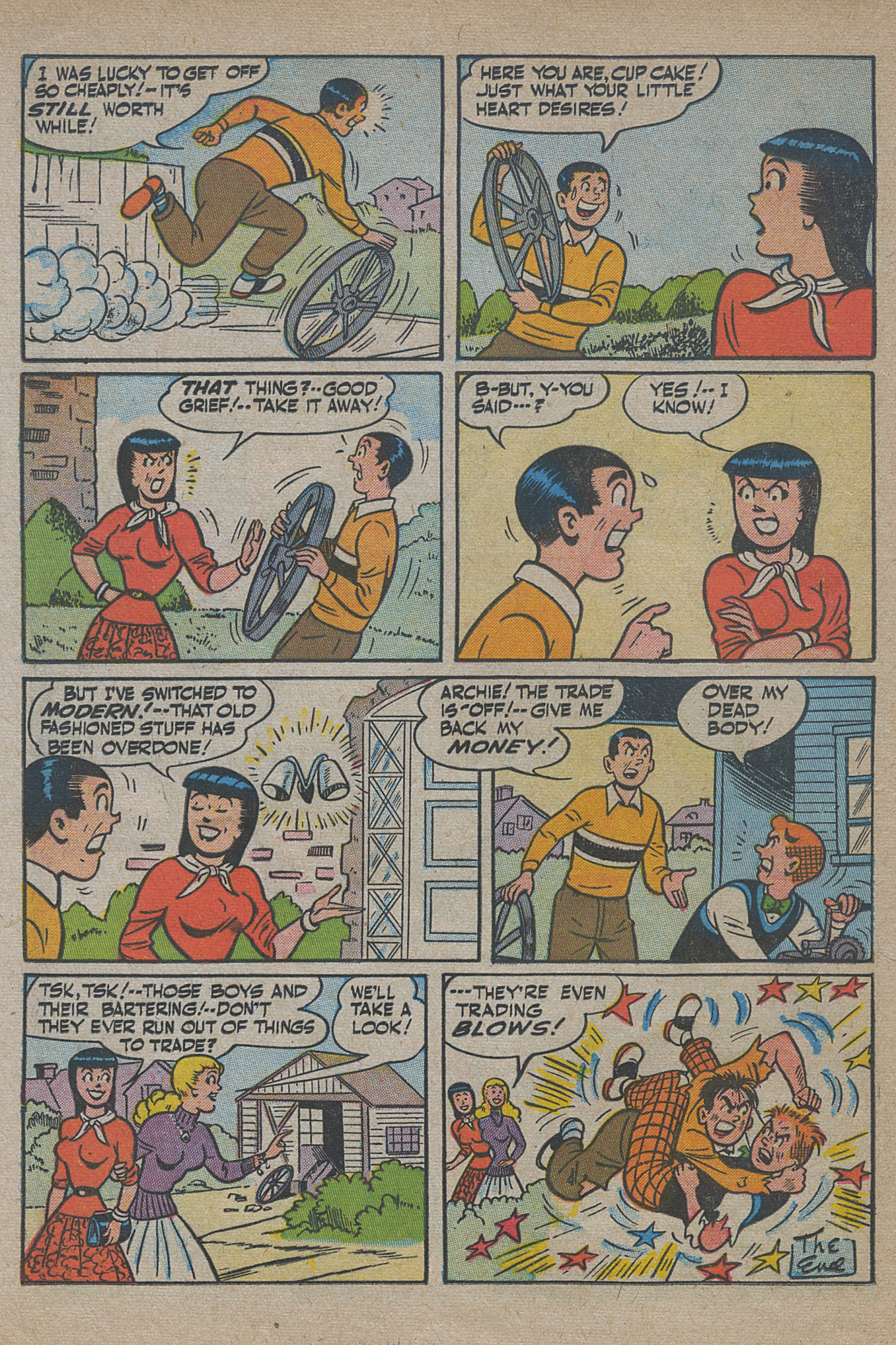 Read online Archie's Rival Reggie comic -  Issue #14 - 16