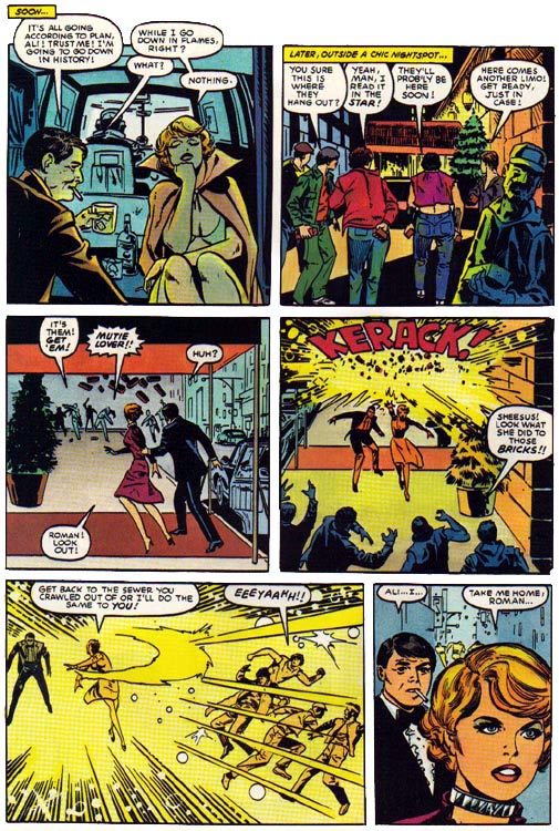 Read online Marvel Graphic Novel comic -  Issue #12 - Dazzler - The Movie - 53