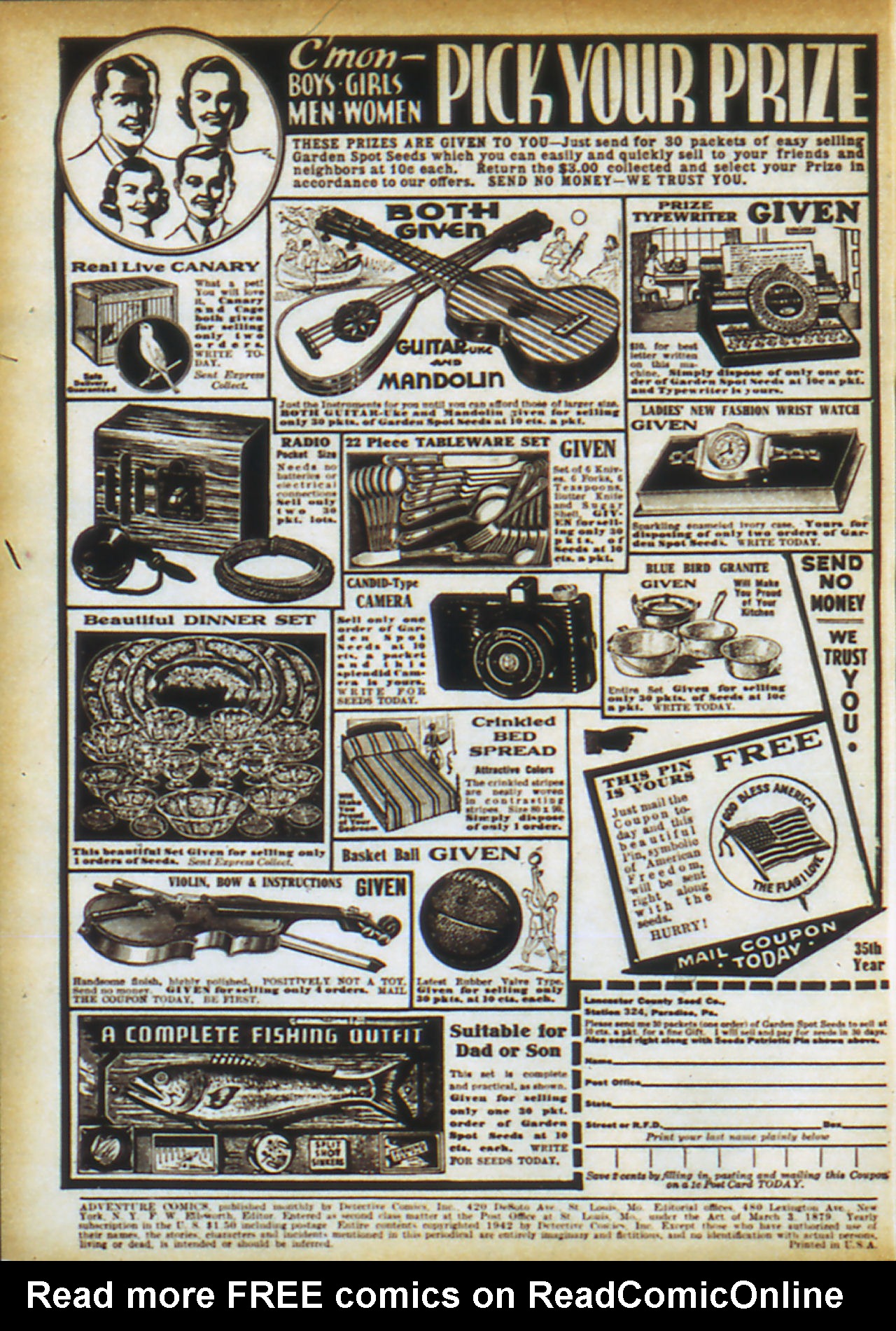 Read online Adventure Comics (1938) comic -  Issue #72 - 3