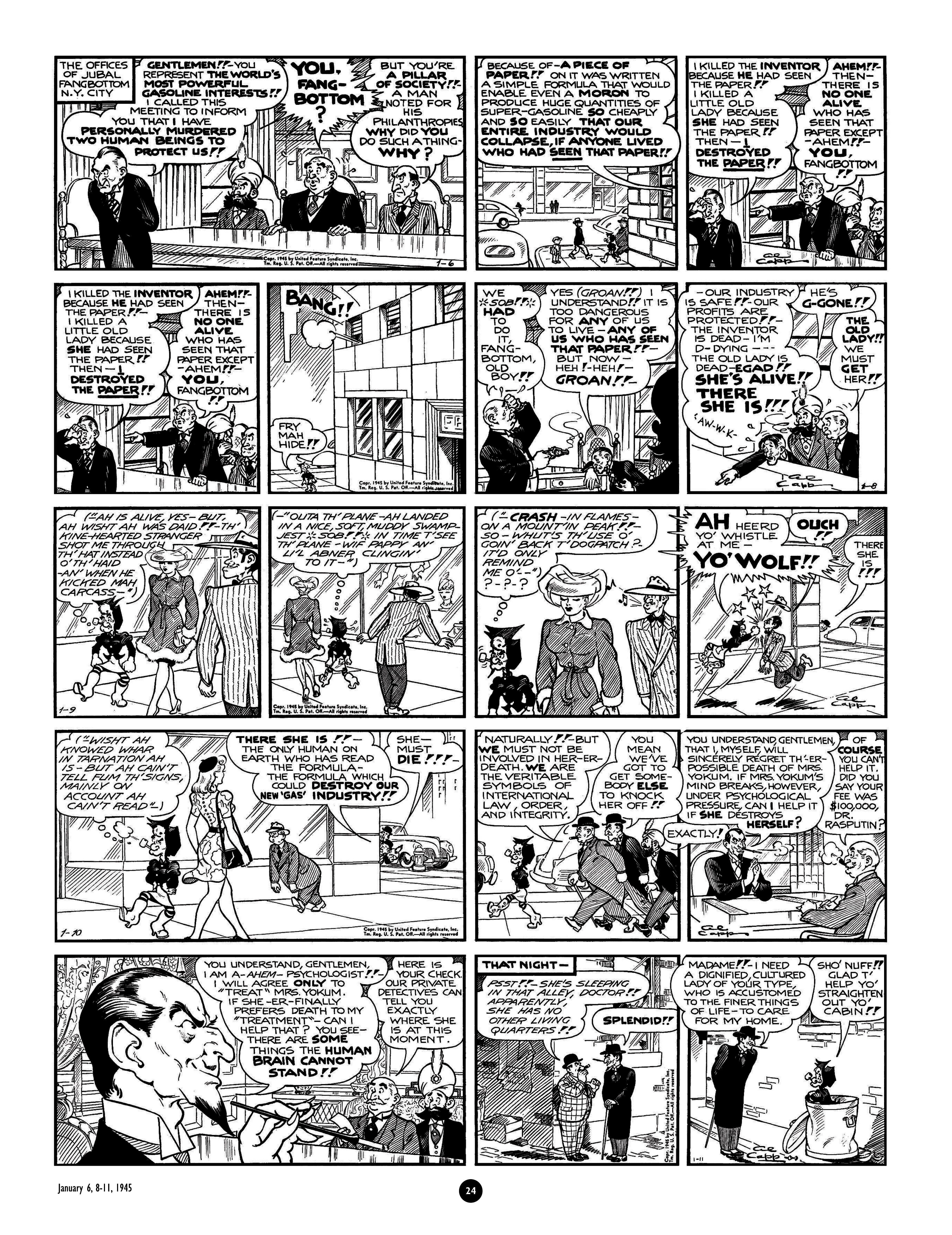 Read online Al Capp's Li'l Abner Complete Daily & Color Sunday Comics comic -  Issue # TPB 6 (Part 1) - 24