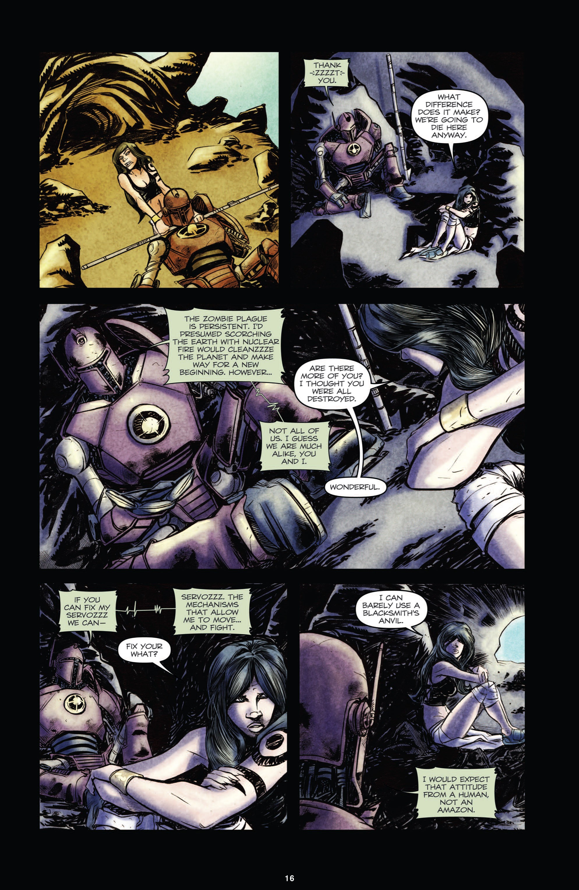 Read online Zombies vs. Robots (2006) comic -  Issue # _Annual 1 - 16