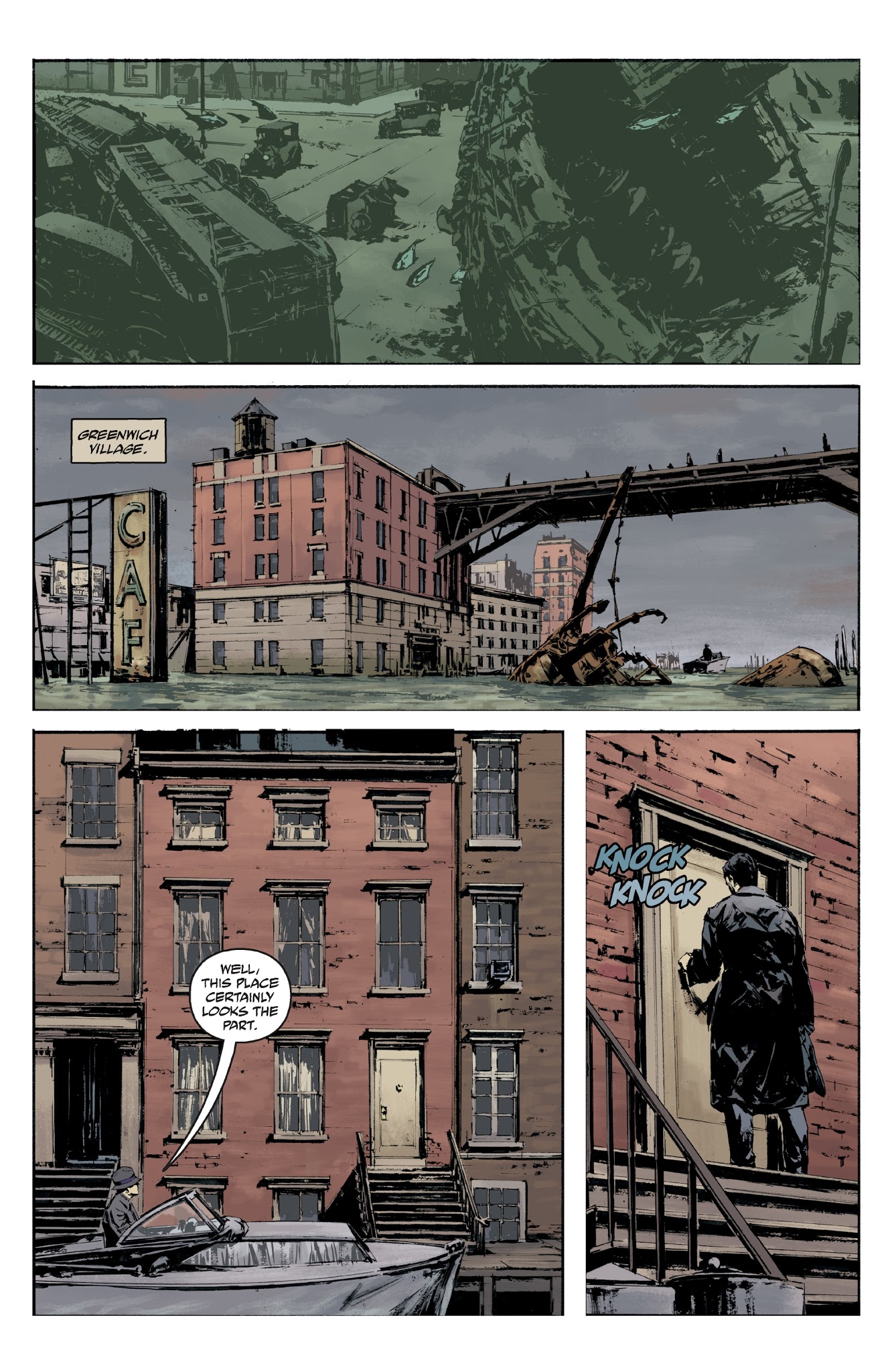 Read online Joe Golem: Occult Detective--Flesh and Blood comic -  Issue #1 - 13